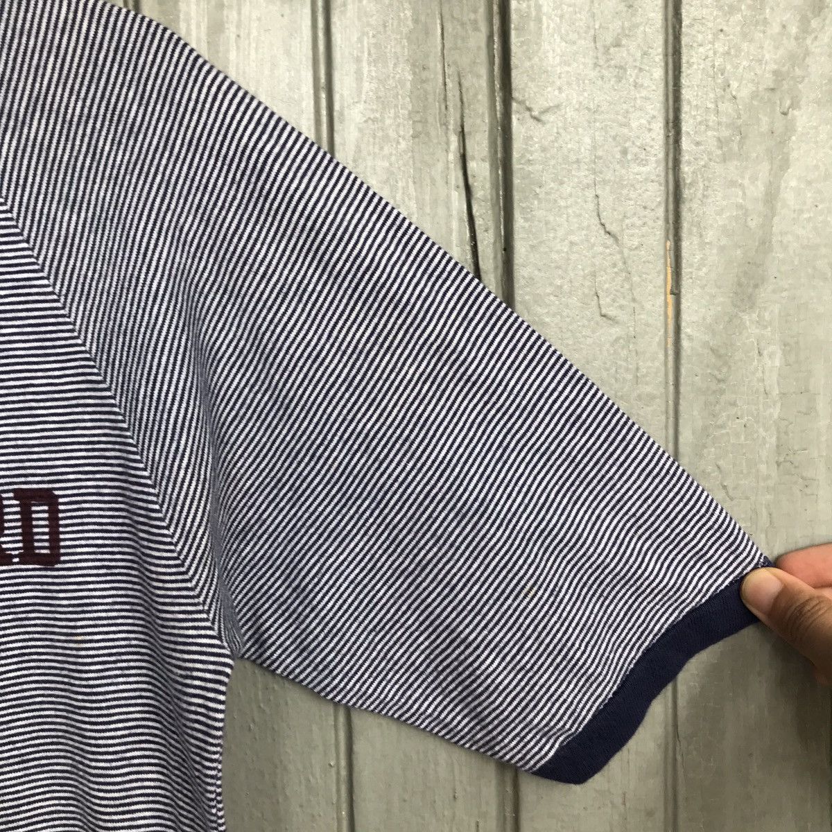 Champion × Vintage *🔥Vintage HARVARD Champion Blue bar 70s tshirt Stripes Size US L / EU 52-54 / 3 - 9 Thumbnail