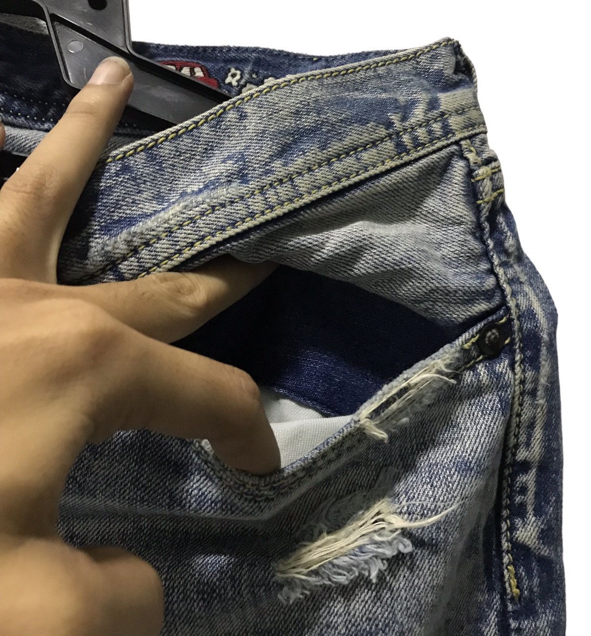 Japanese Brand × Vintage VINTAGE JAPANESE BRAND RODEO CROWNS DENIM PANTS Size 31" - 6 Thumbnail