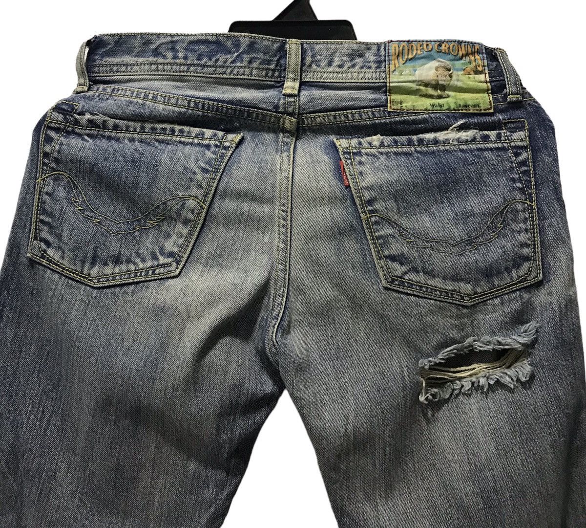 Japanese Brand × Vintage VINTAGE JAPANESE BRAND RODEO CROWNS DENIM PANTS Size 31" - 4 Thumbnail