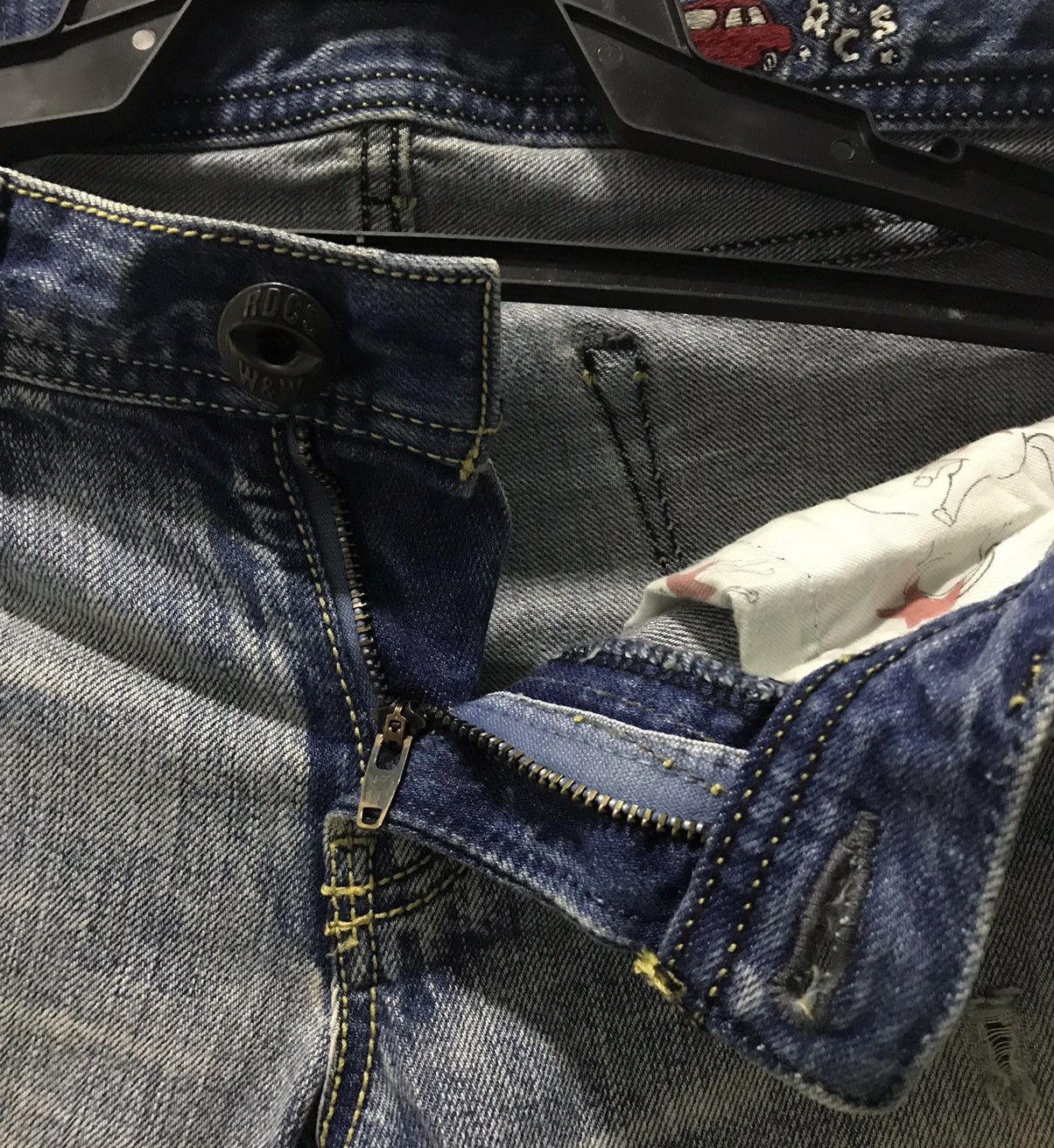 Japanese Brand × Vintage VINTAGE JAPANESE BRAND RODEO CROWNS DENIM PANTS Size 31" - 12 Thumbnail