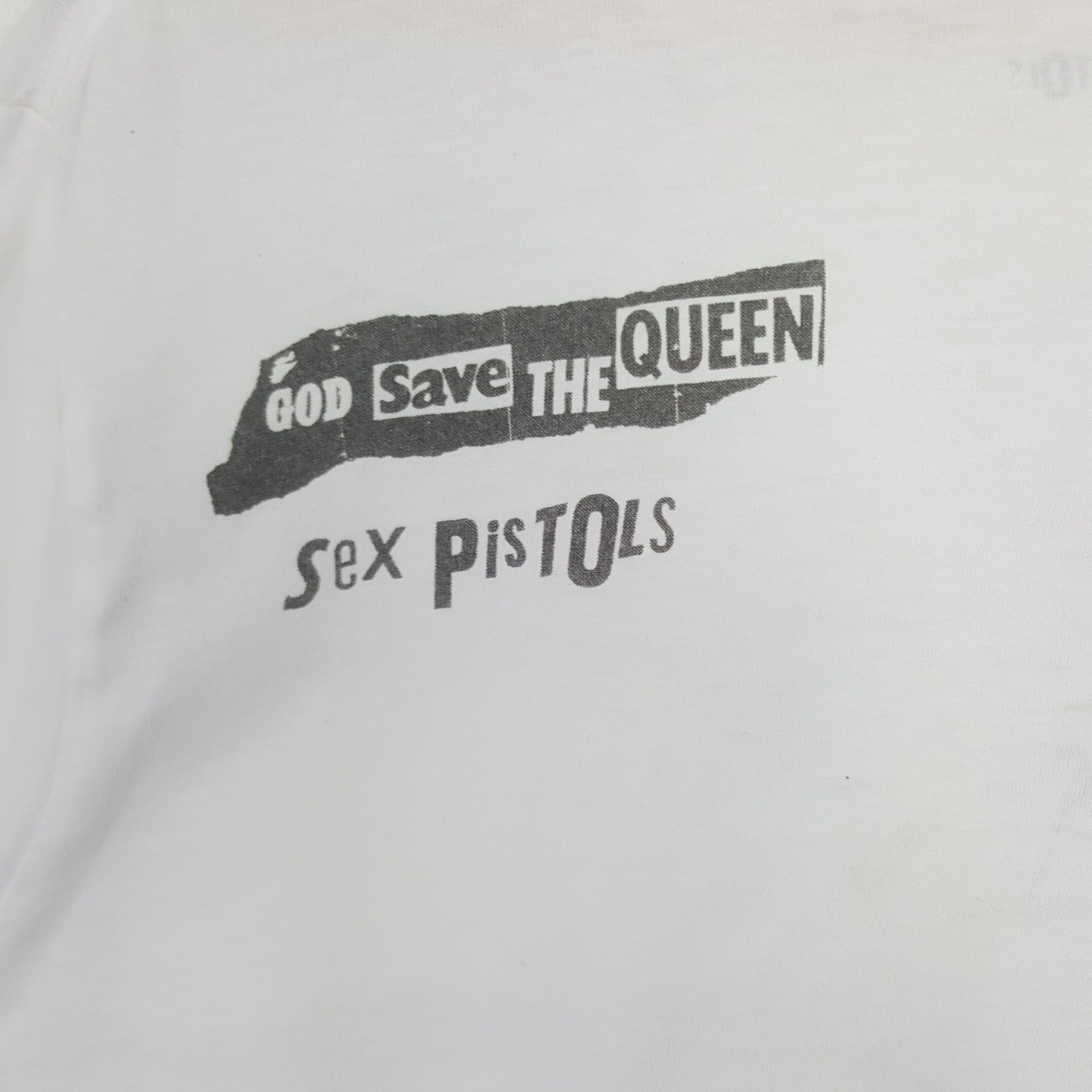 Band Tees Vintage Sex Pistols Punkband Japanese Brand Tshirt Size US L / EU 52-54 / 3 - 4 Thumbnail