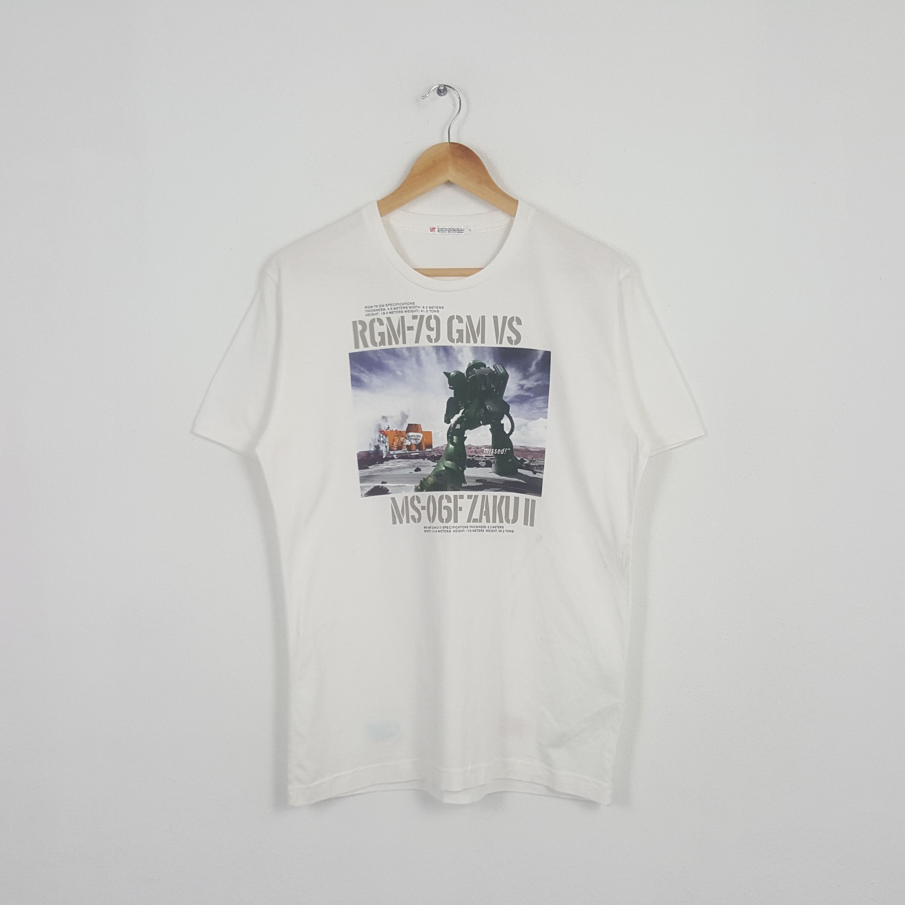 Cartoon Network × Japanese Brand × Vintage Vintage Gundam Zuka II Japan Tshirt Size US M / EU 48-50 / 2 - 1 Thumbnail
