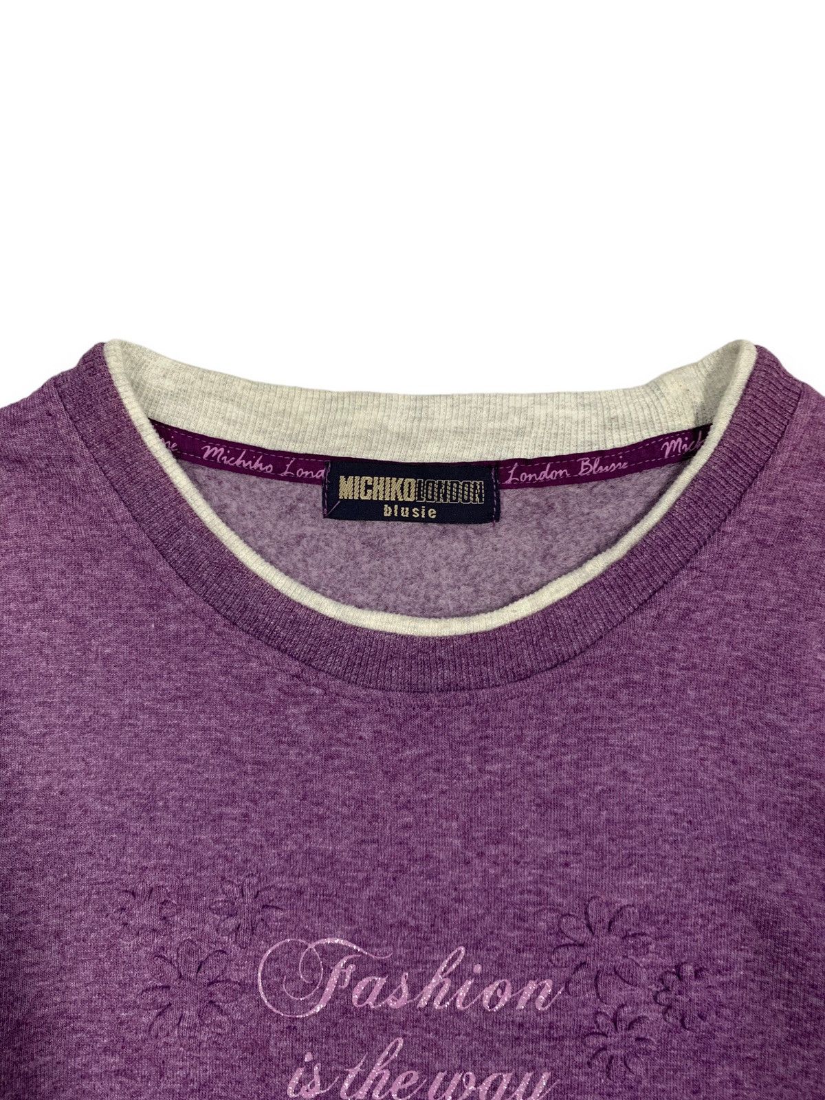 Michiko Koshino London Vintage Michiko London Blusie Pullover Sweatshirt Size L / US 10 / IT 46 - 4 Thumbnail