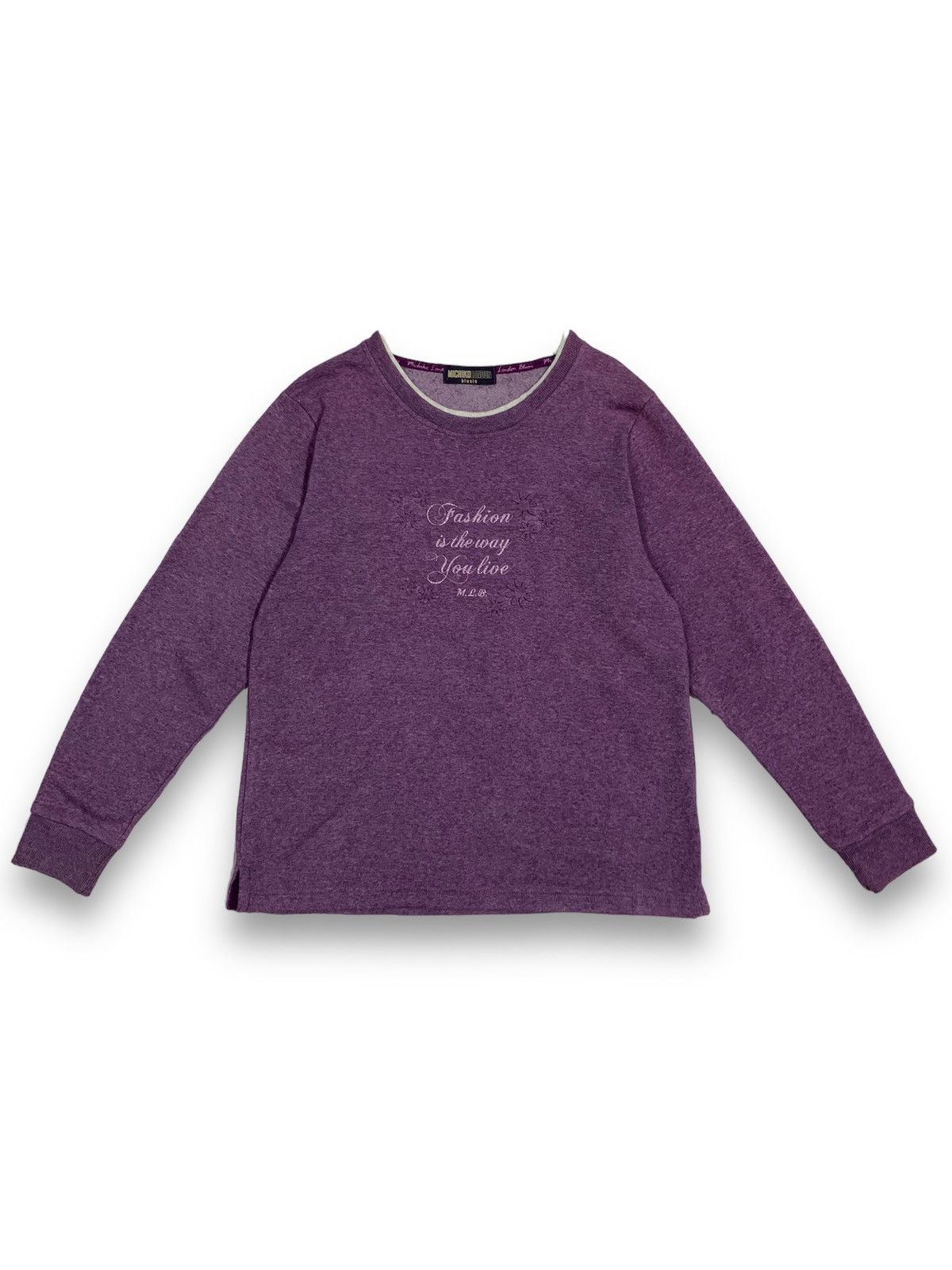Michiko Koshino London Vintage Michiko London Blusie Pullover Sweatshirt Size L / US 10 / IT 46 - 1 Thumbnail