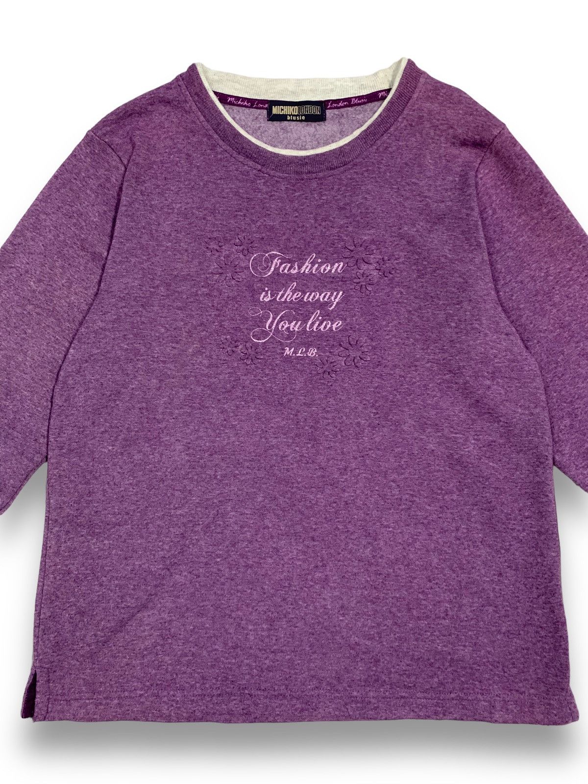 Michiko Koshino London Vintage Michiko London Blusie Pullover Sweatshirt Size L / US 10 / IT 46 - 3 Thumbnail
