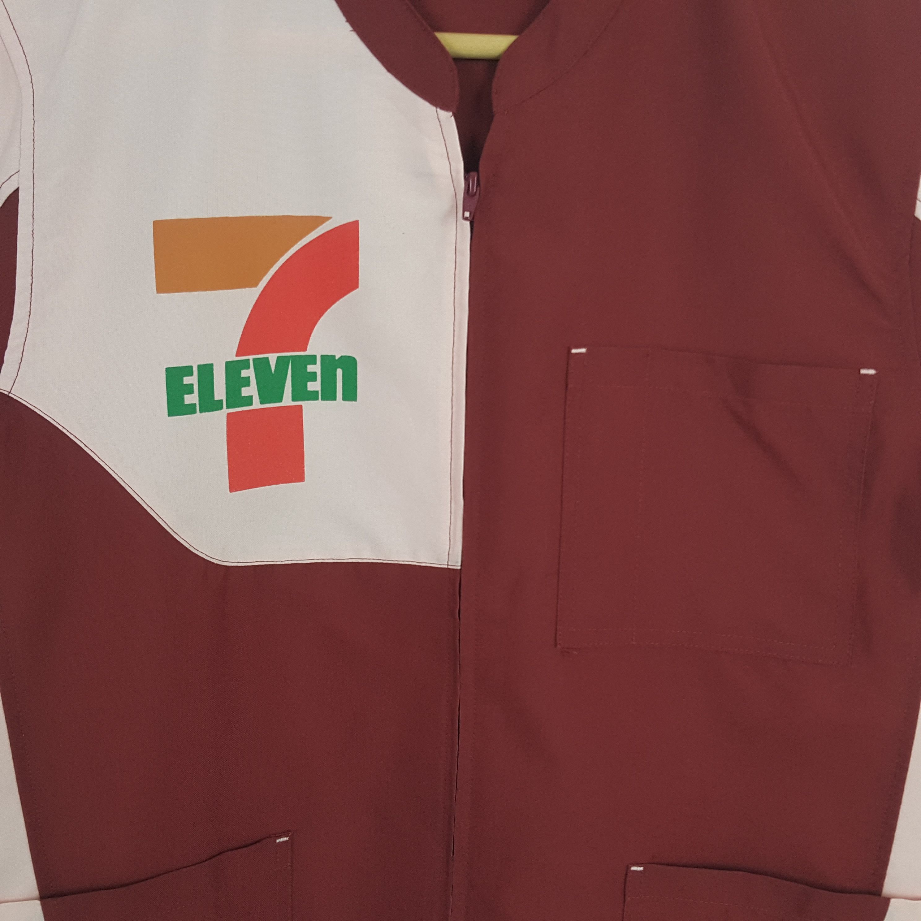 Japanese Brand Vintage 7 Eleven Big Logo Jacket Size US S / EU 44-46 / 1 - 2 Thumbnail