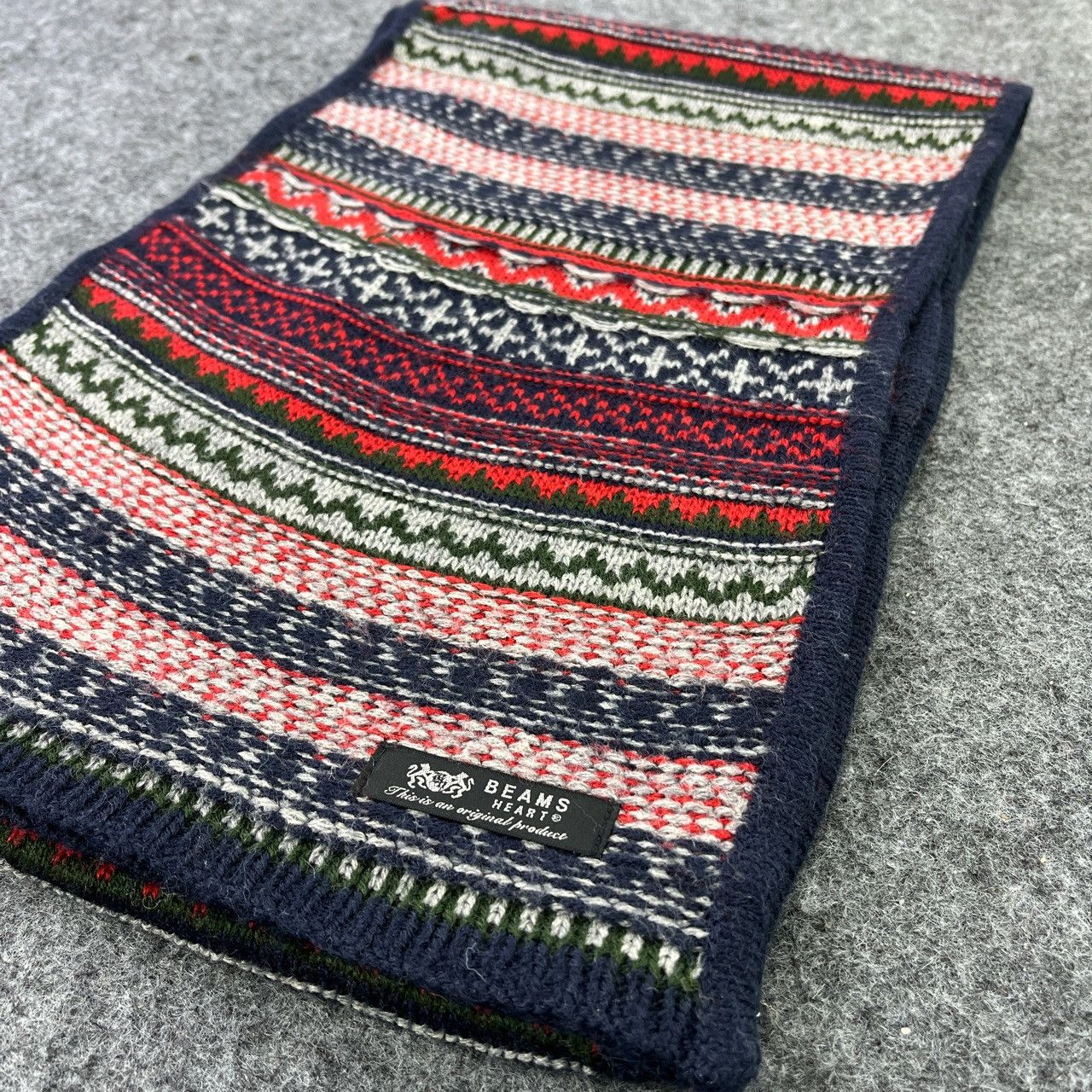 Beams Plus × Vintage BEAMS COLOURFUL SCARVES / MUFFLER / NECKWEAR T394 Size ONE SIZE - 5 Thumbnail