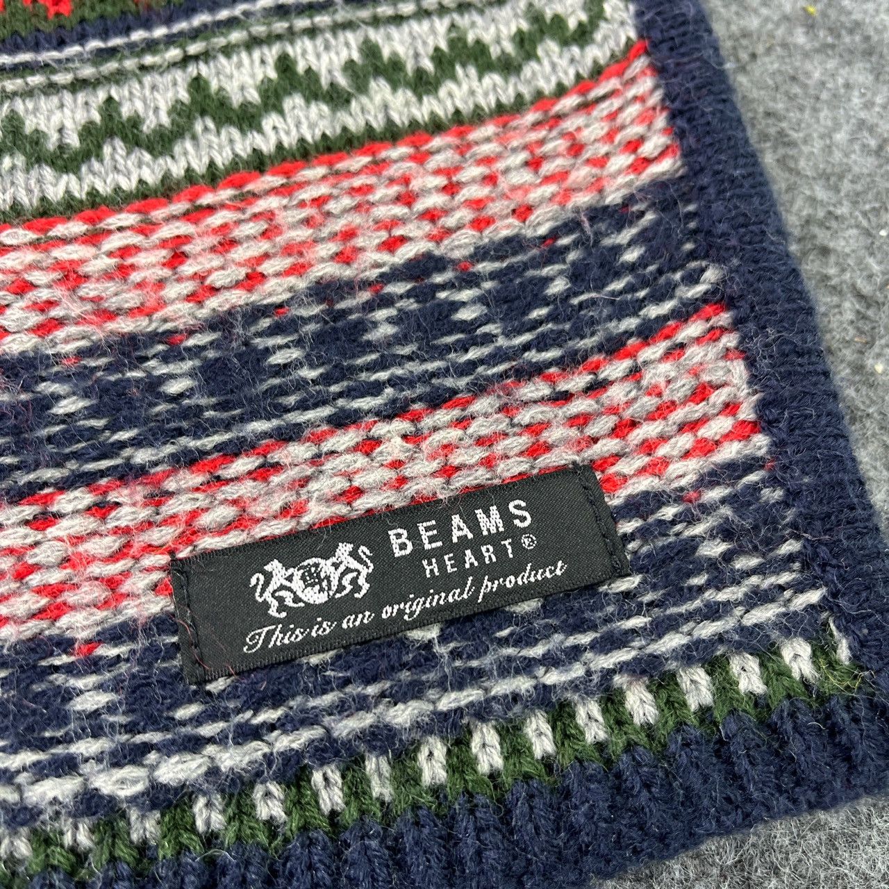 Beams Plus × Vintage BEAMS COLOURFUL SCARVES / MUFFLER / NECKWEAR T394 Size ONE SIZE - 7 Thumbnail