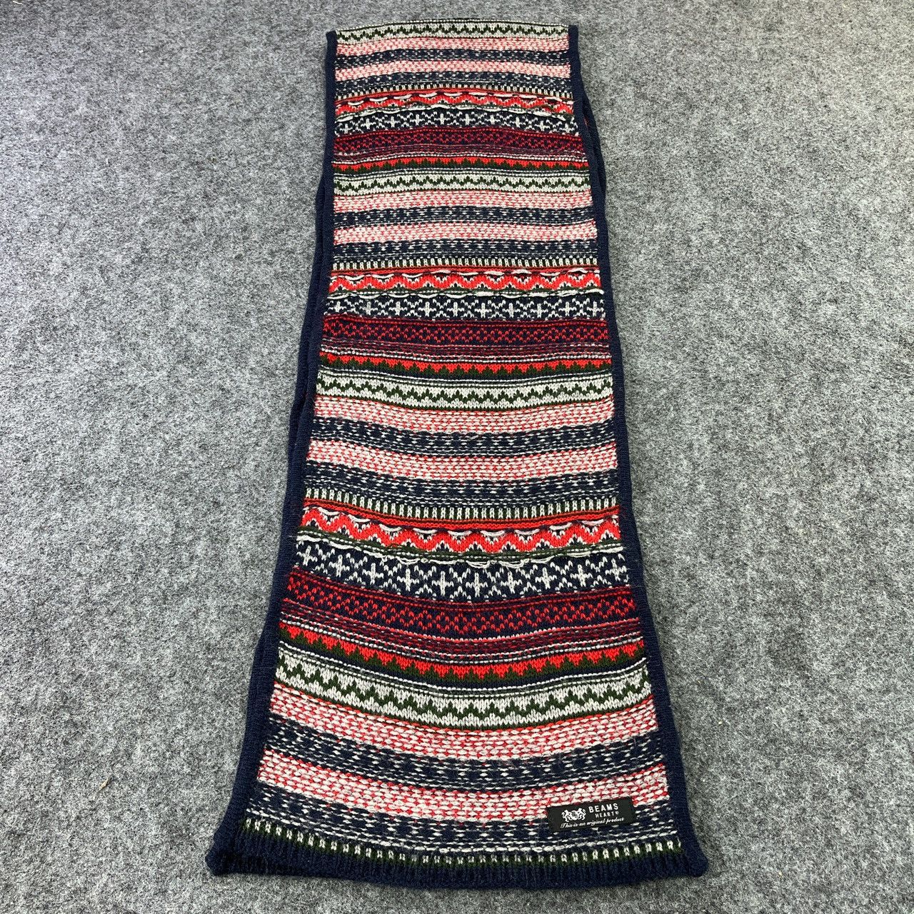 Beams Plus × Vintage BEAMS COLOURFUL SCARVES / MUFFLER / NECKWEAR T394 Size ONE SIZE - 2 Thumbnail