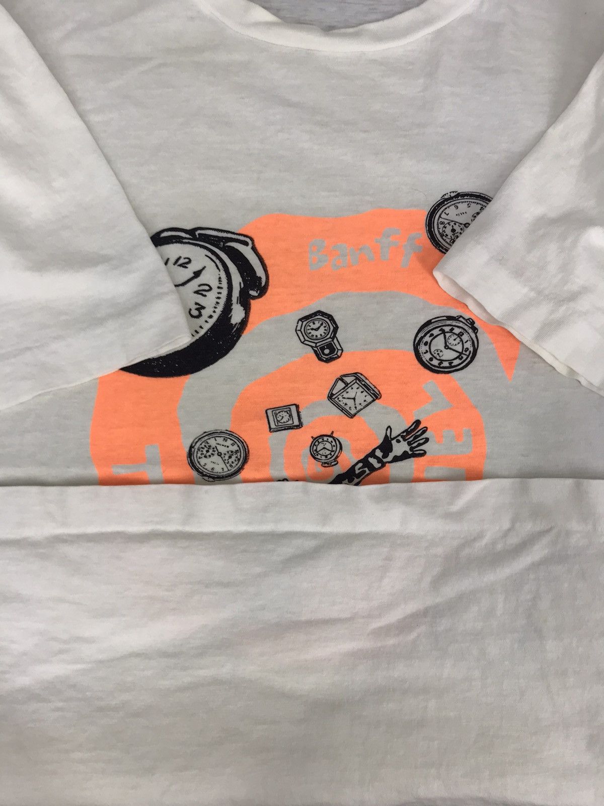 Vintage 90s Banff Canada Time Tunnel Tee Survenir Tourist Place Size M / US 6-8 / IT 42-44 - 3 Thumbnail