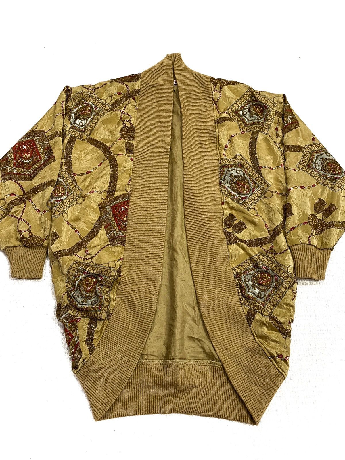Designer × Vintage 💥delete today💥Cardigan Style hermes full print designer Size US XL / EU 56 / 4 - 7 Thumbnail