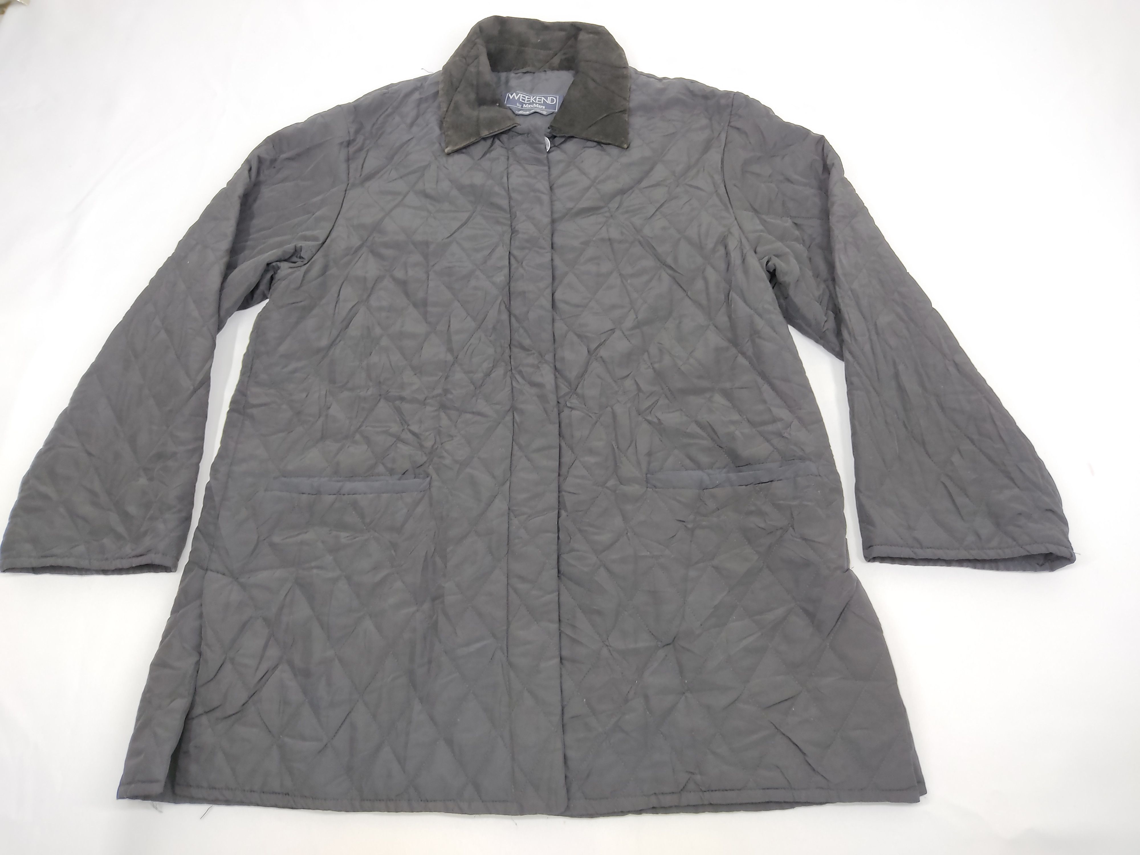 Designer Weekend By Maxmara Quilted Jacket Made in Italy Size L / US 10 / IT 46 - 1 Thumbnail