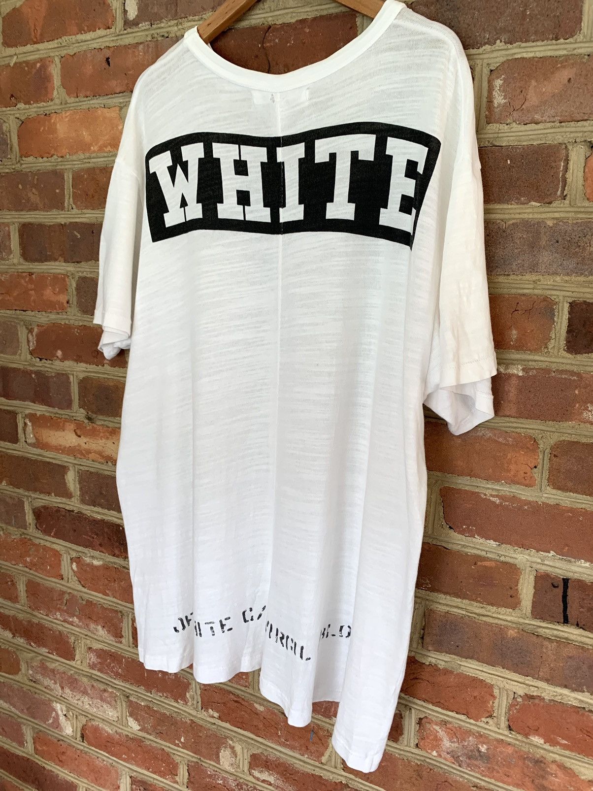 Off-White Rare OG Native American Indian Smoking Off-White Tee size M Size US M / EU 48-50 / 2 - 16 Thumbnail