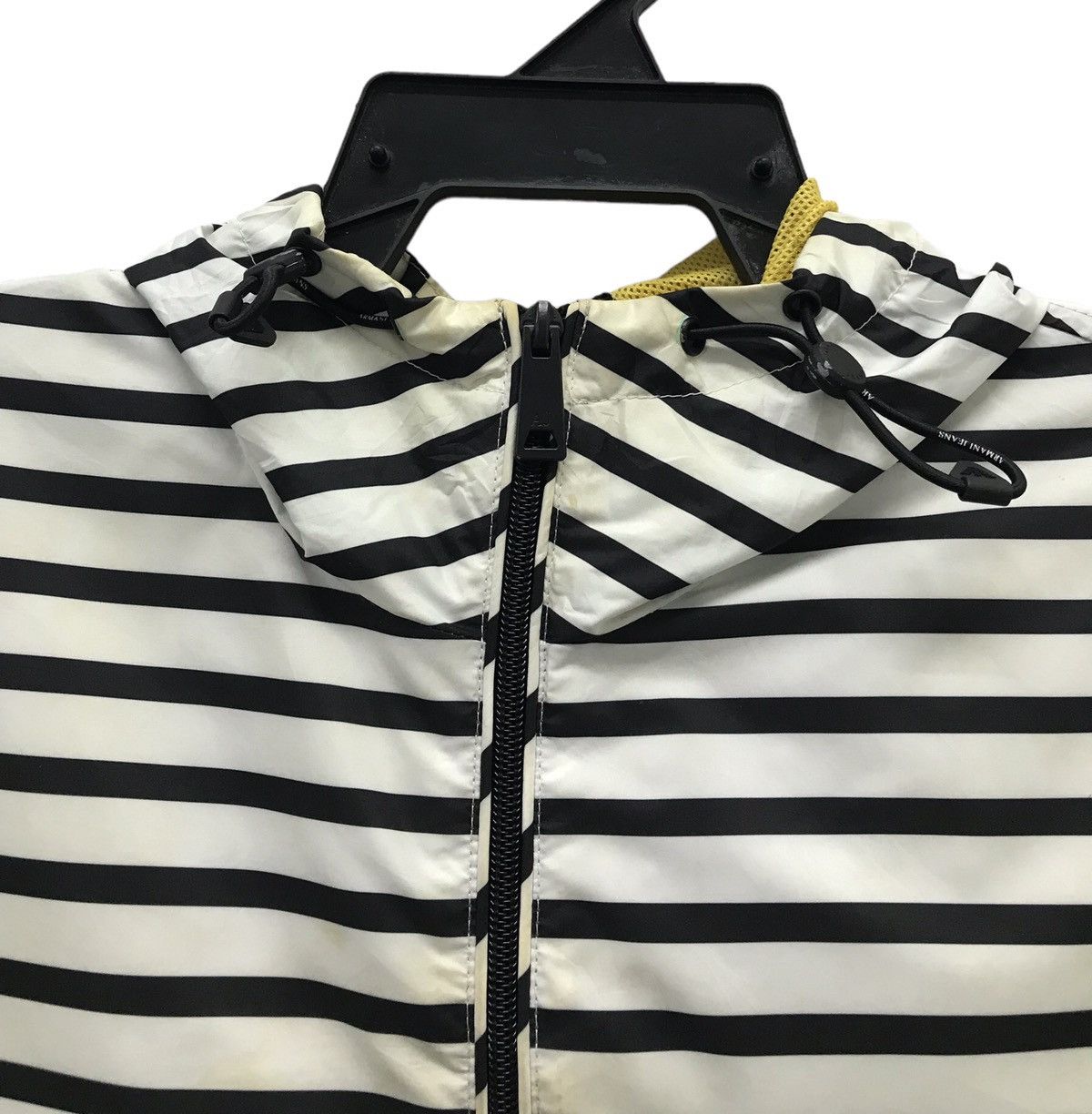 Armani ARMANI JEANS WATER REPELLENT STRIPE JACKET HOODIE Size US M / EU 48-50 / 2 - 3 Thumbnail