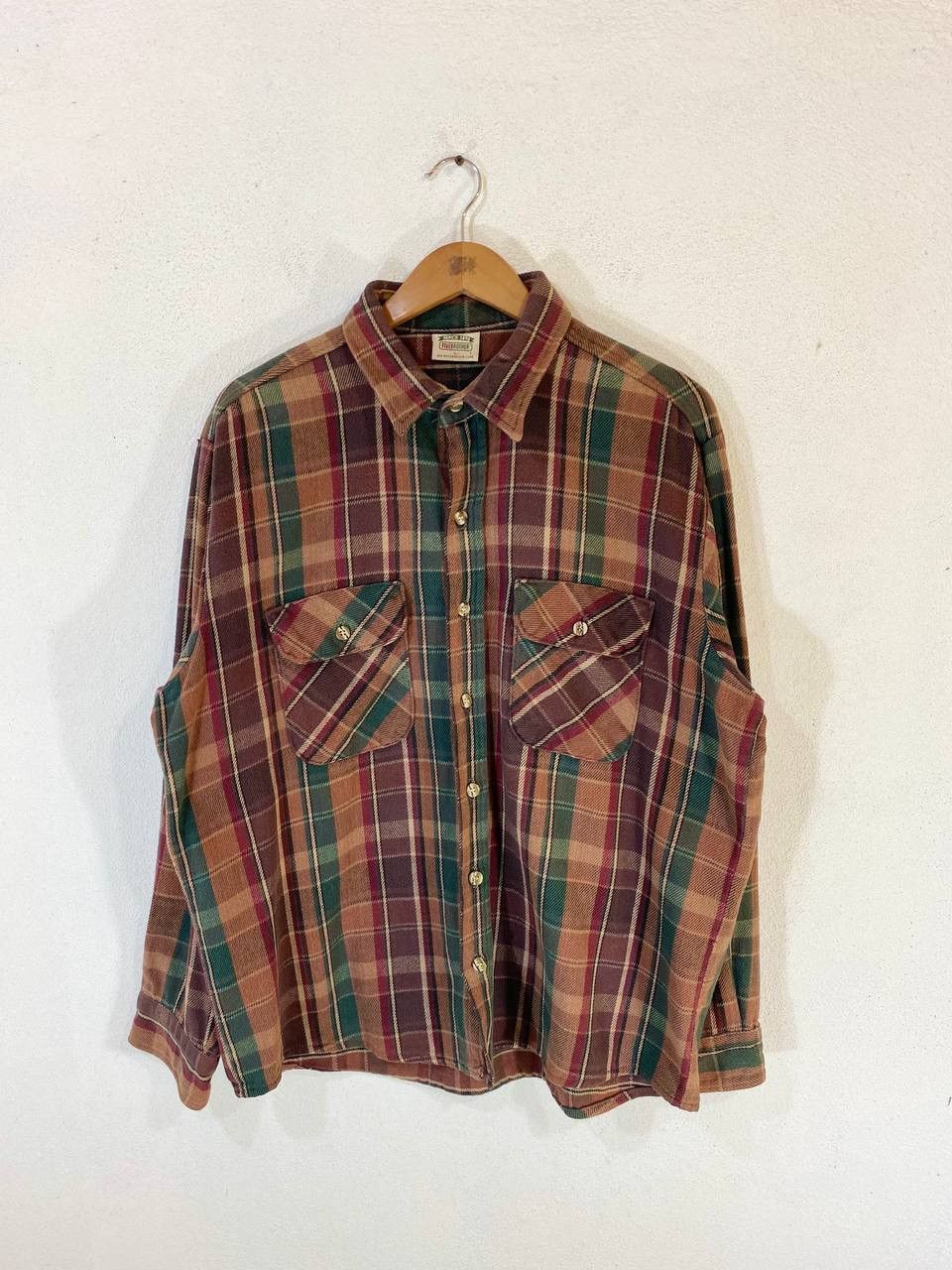 Vintage Vintage Five Brother Flannel Shirt Made in USA | Grailed