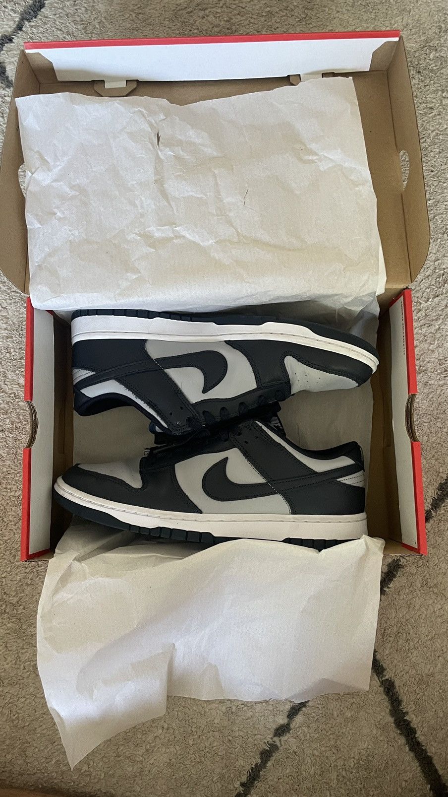 Nike NIKE DUNK LOW RETRO “GEORGETOWN” Size US 10 / EU 43 - 13 Thumbnail