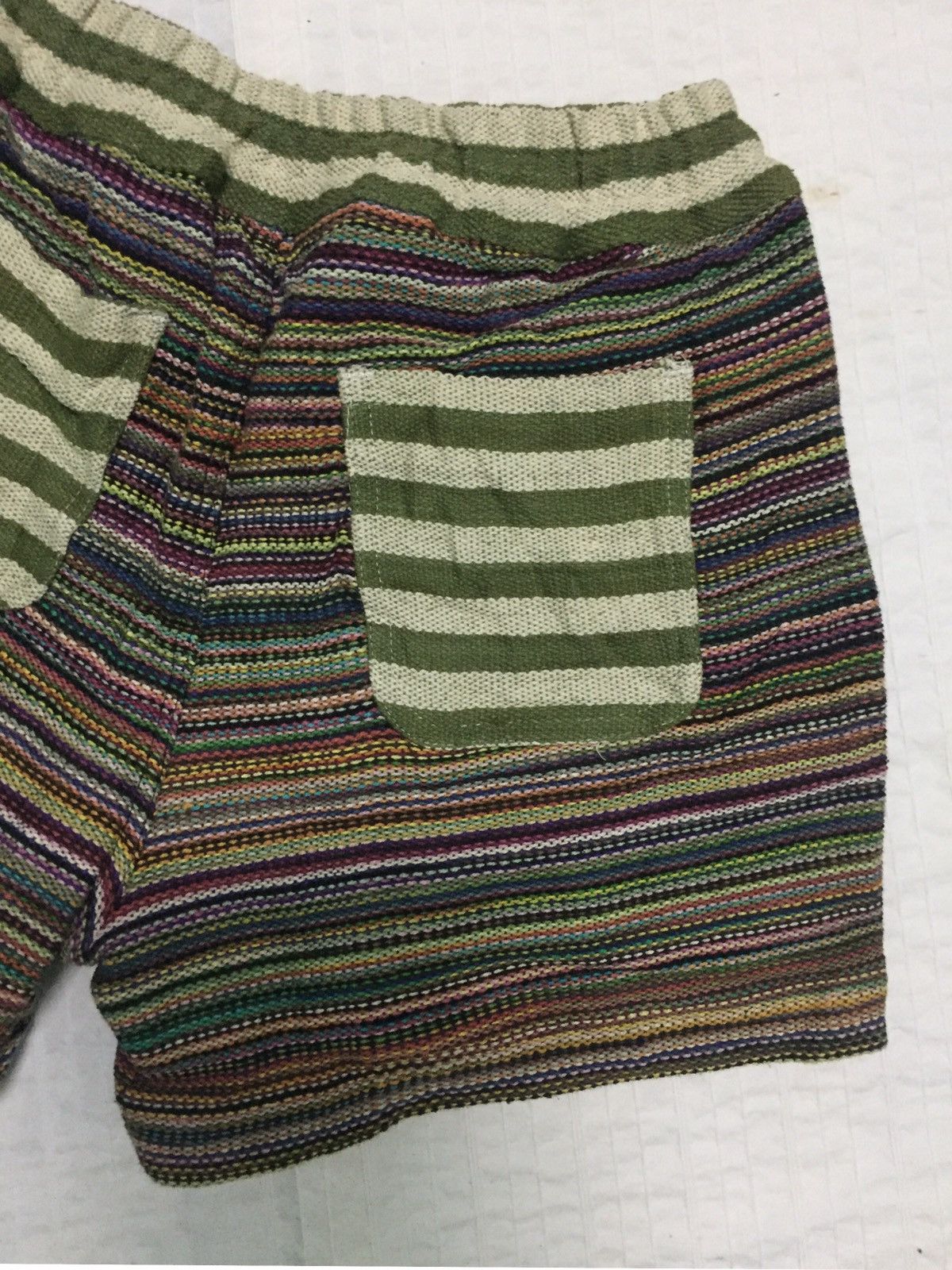 Japanese Brand Titicaca Short Pants Colourfull Stripes Size US 26 / EU 42 - 6 Thumbnail