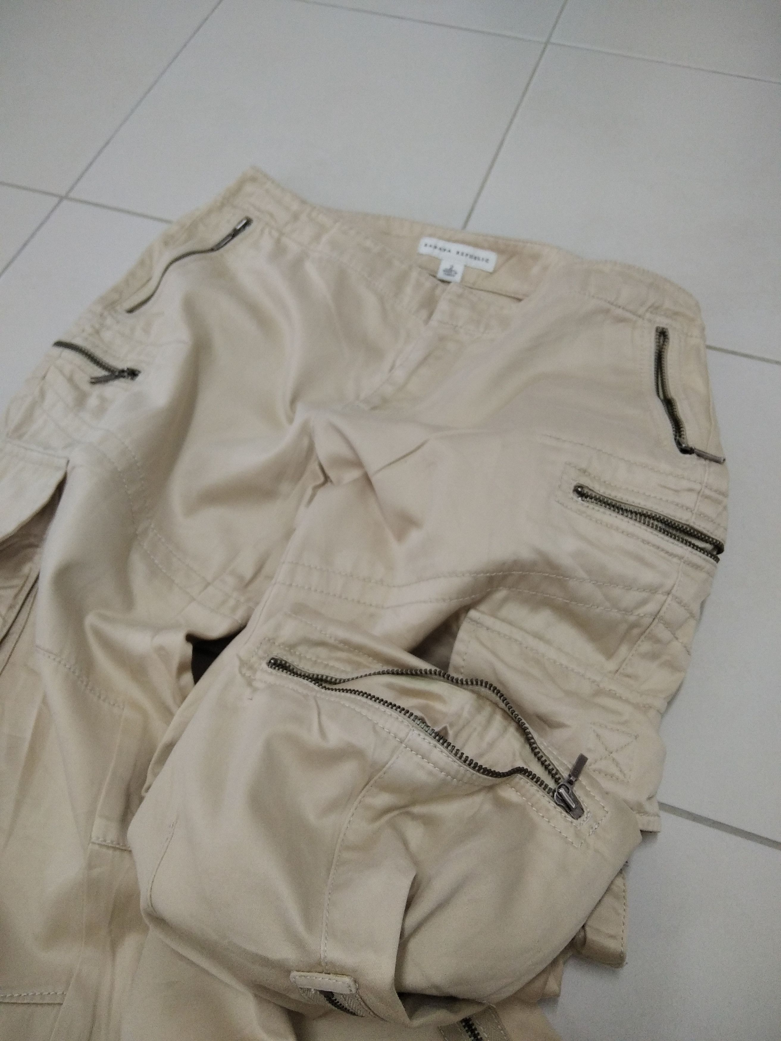 Japanese Brand Banana Republic Brand Multi Pocket Cargo Pants Trousers Size US 30 / EU 46 - 7 Thumbnail