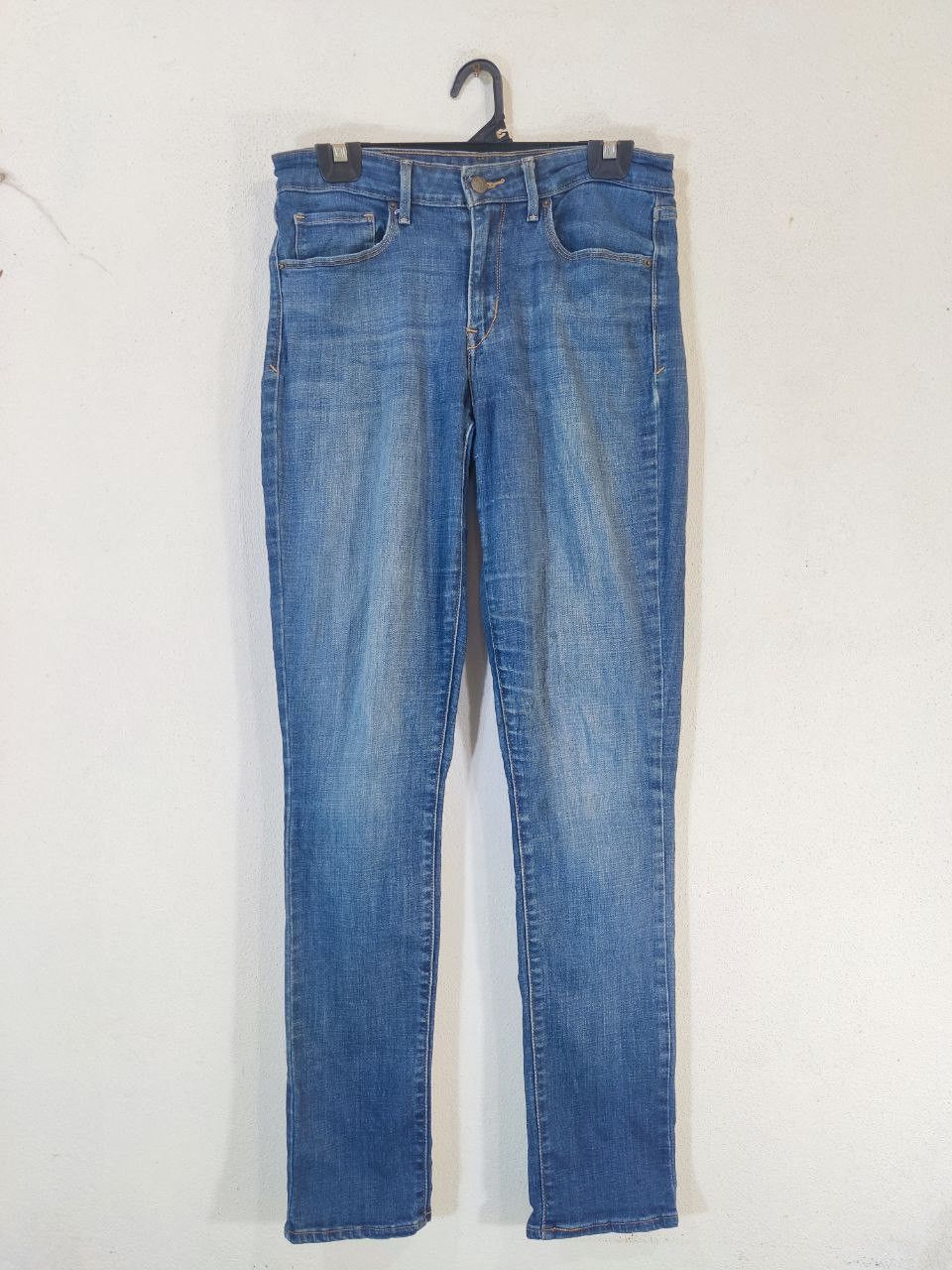 Levi's levis 585 mid rise skinny denim Size 30" / US 8 / IT 44 - 2 Thumbnail