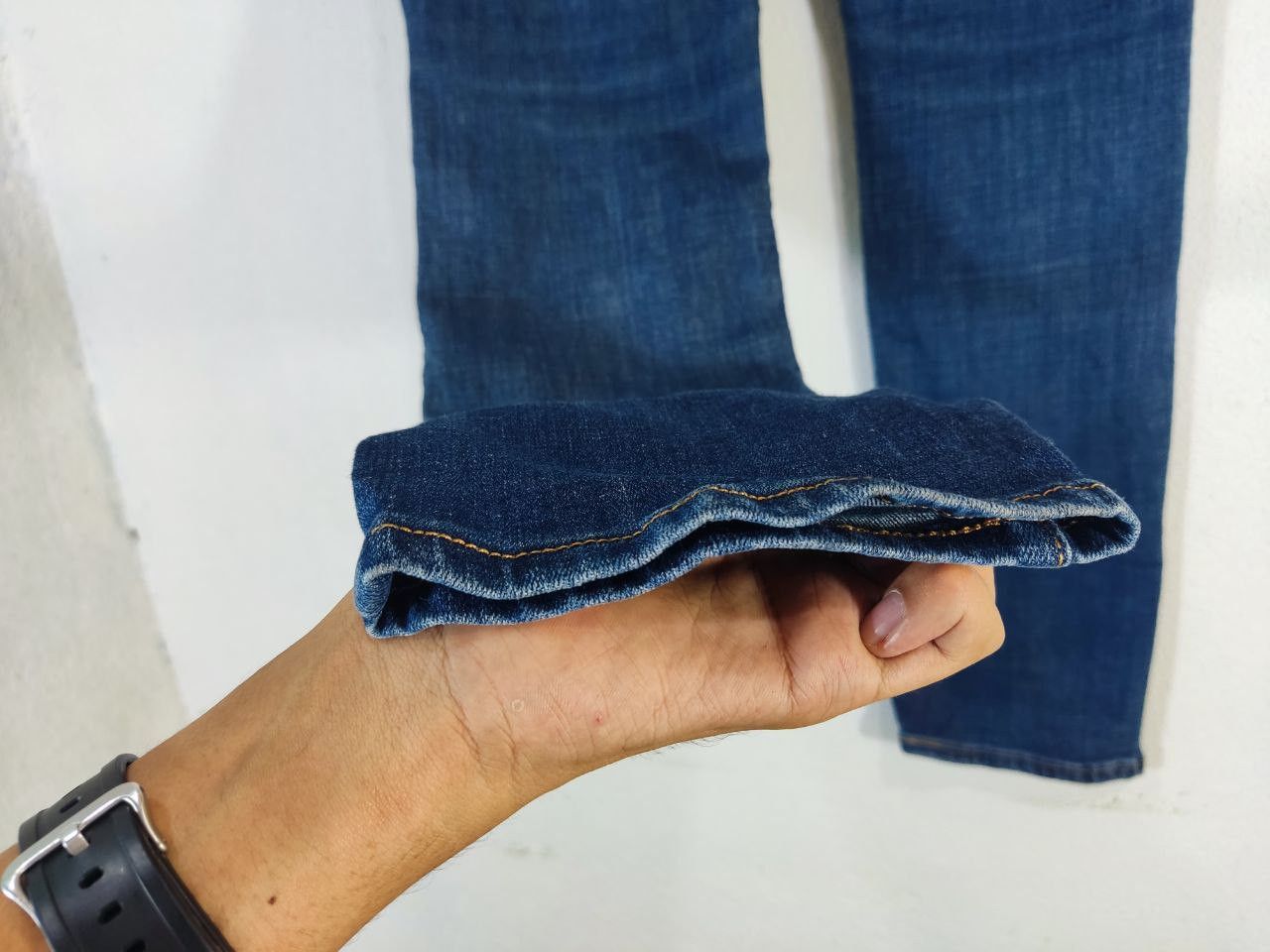 Levi's levis 585 mid rise skinny denim Size 30" / US 8 / IT 44 - 10 Thumbnail