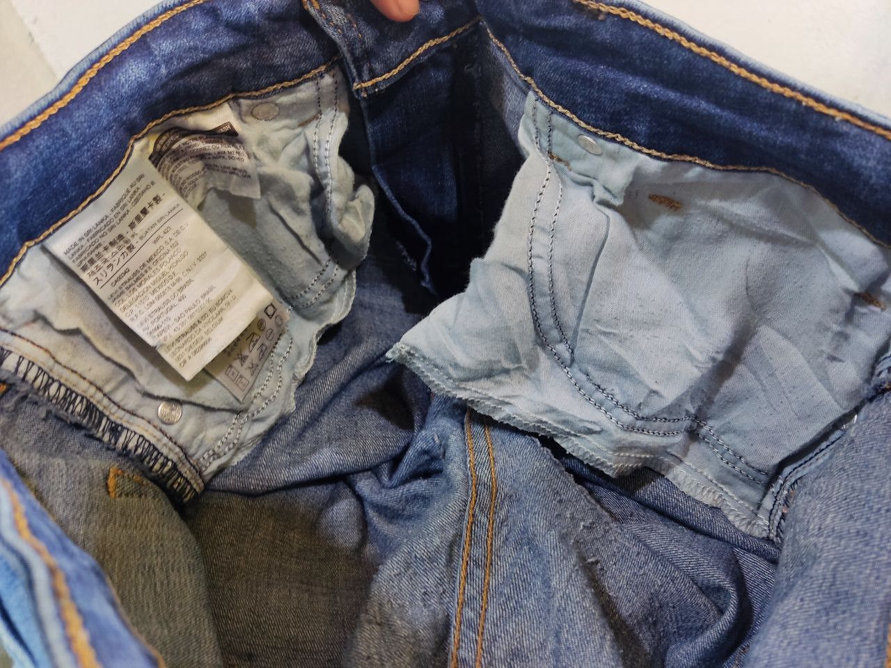 Levi's levis 585 mid rise skinny denim Size 30" / US 8 / IT 44 - 5 Thumbnail