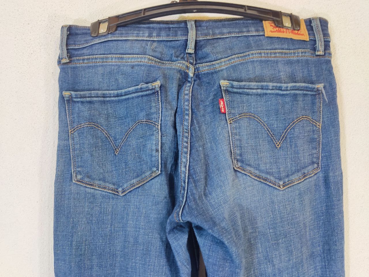 Levi's levis 585 mid rise skinny denim Size 30" / US 8 / IT 44 - 8 Thumbnail