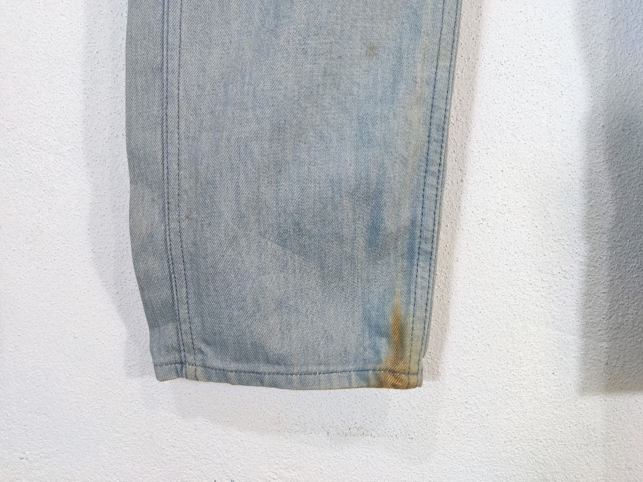 Levi's levis 513 straight denim sunfaded Size US 35 - 9 Thumbnail
