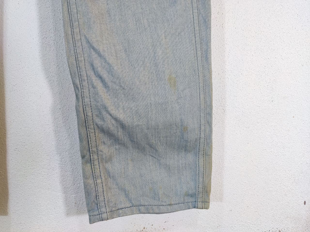 Levi's levis 513 straight denim sunfaded Size US 35 - 8 Thumbnail