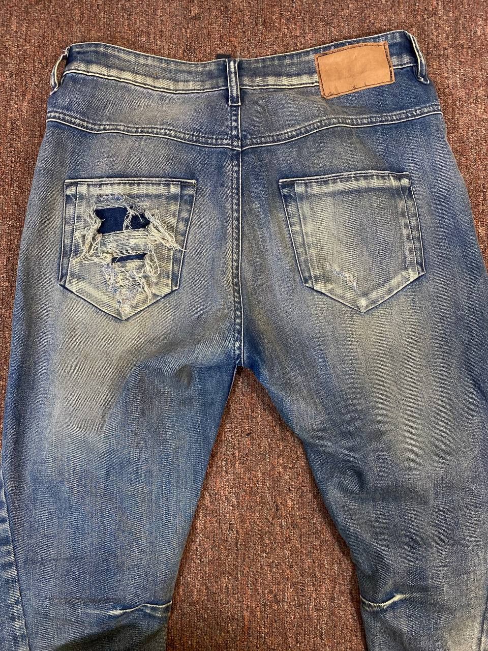 Diesel diesel black gold distressed denim nice design Size US 31 - 3 Thumbnail