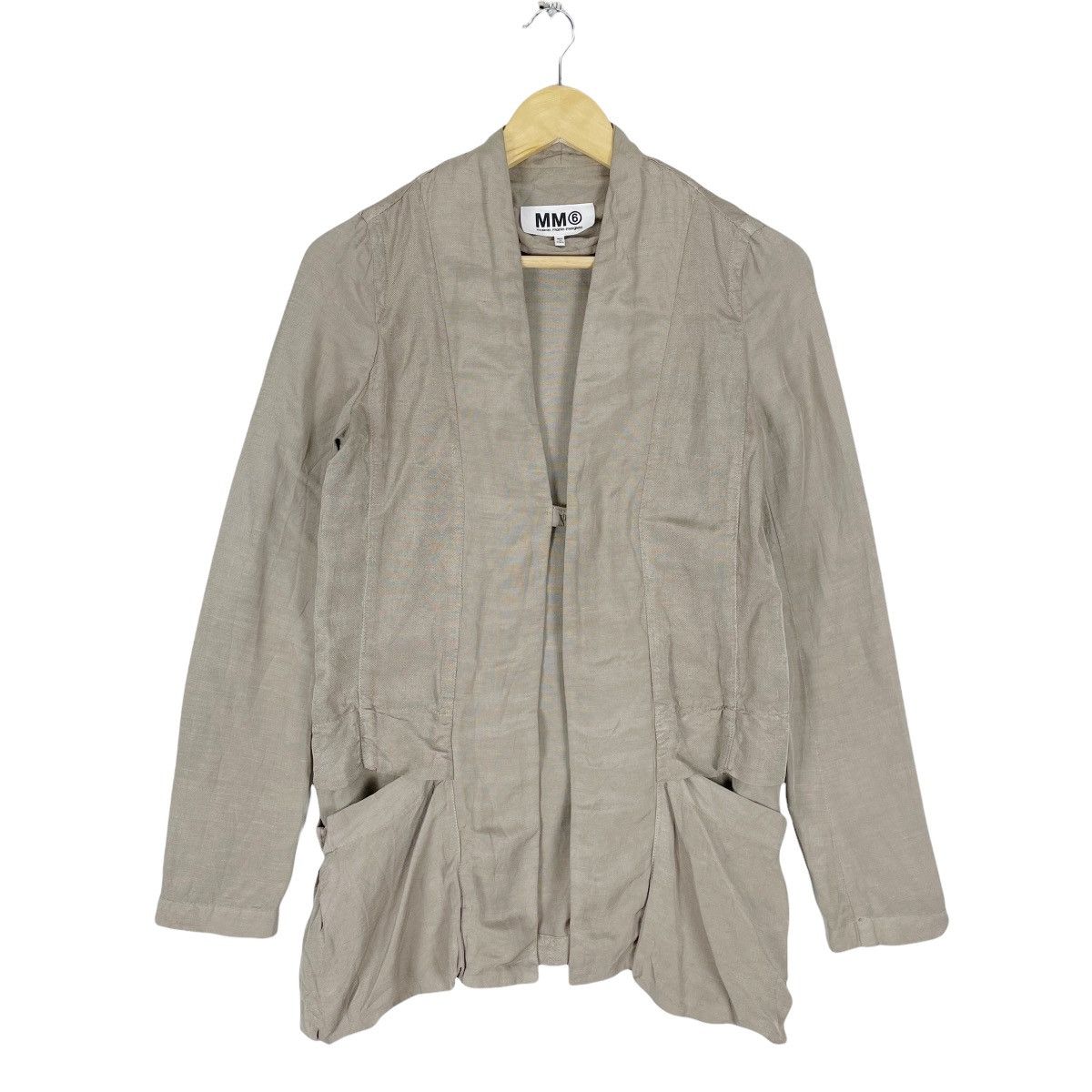 🔥MAISON MARGIELA MM6 LIGHT BUTTON JACKET