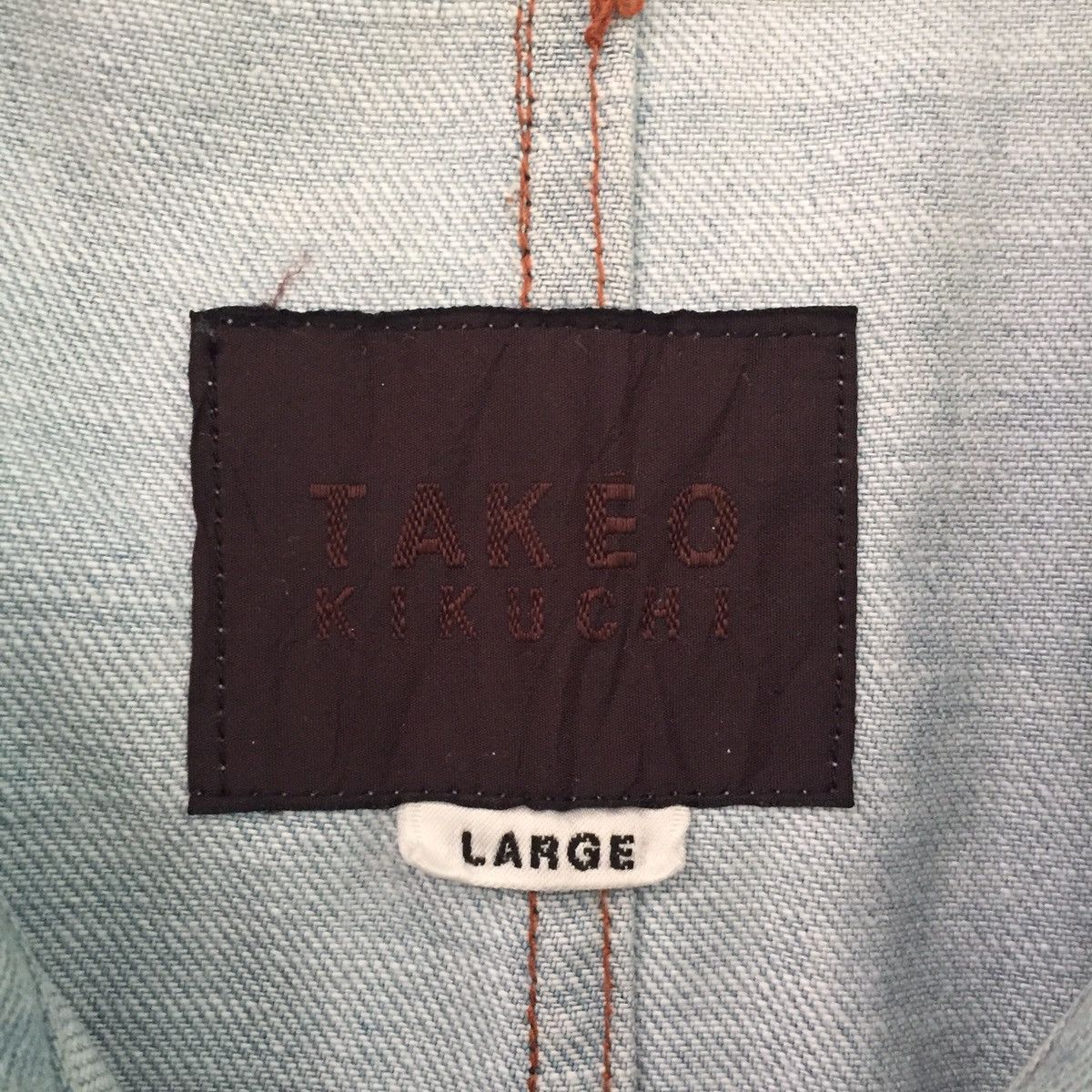 Japanese Brand Takeo Kikuchi 4 Pockets Denim Jacket Size US L / EU 52-54 / 3 - 16 Thumbnail