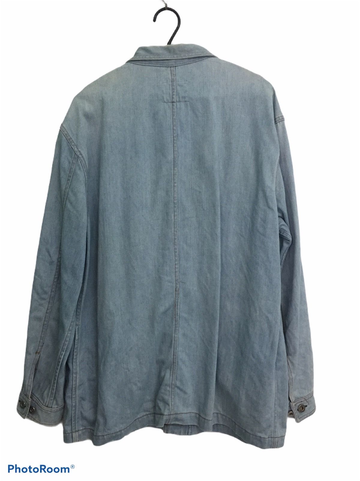 Japanese Brand Takeo Kikuchi 4 Pockets Denim Jacket Size US L / EU 52-54 / 3 - 3 Thumbnail