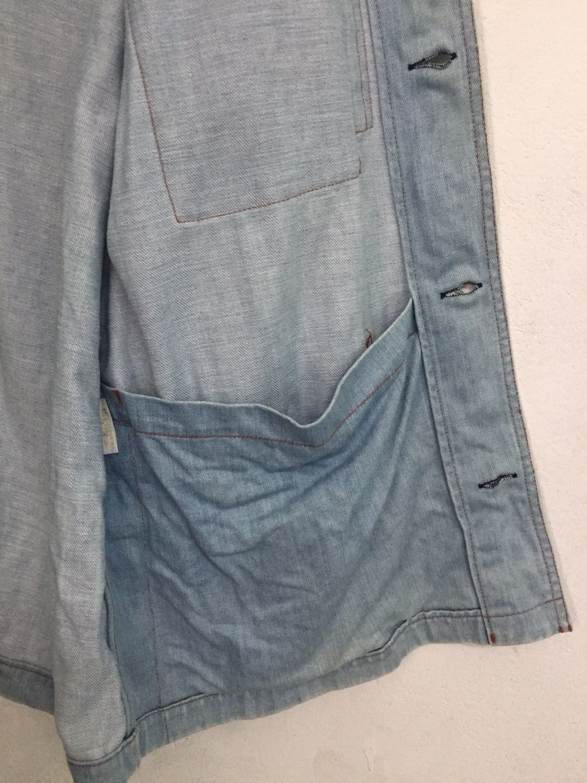 Japanese Brand Takeo Kikuchi 4 Pockets Denim Jacket Size US L / EU 52-54 / 3 - 11 Thumbnail