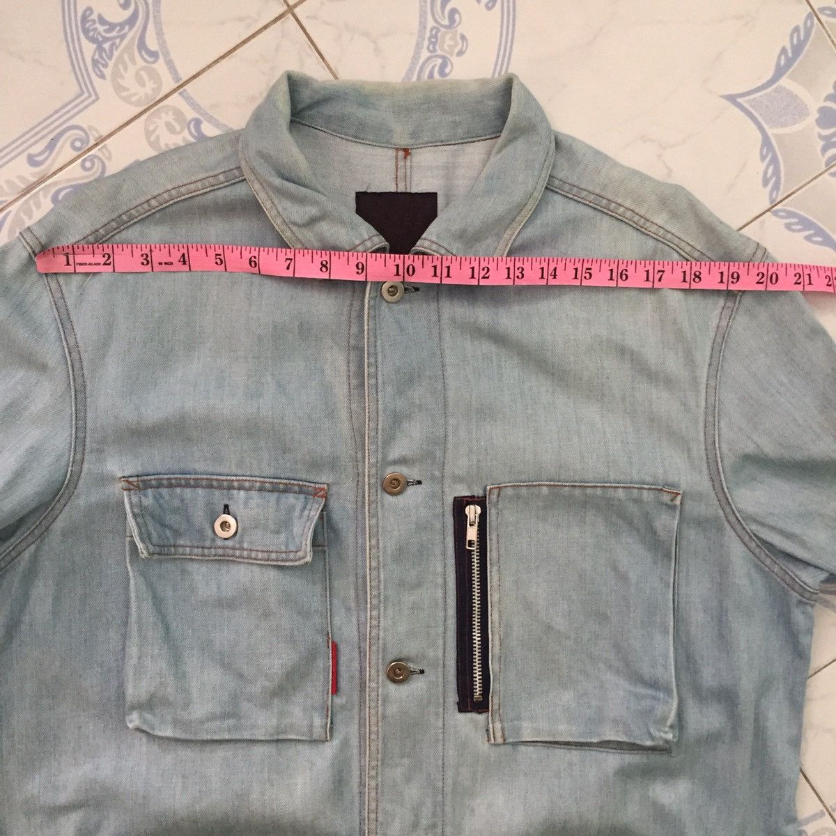 Japanese Brand Takeo Kikuchi 4 Pockets Denim Jacket Size US L / EU 52-54 / 3 - 18 Thumbnail