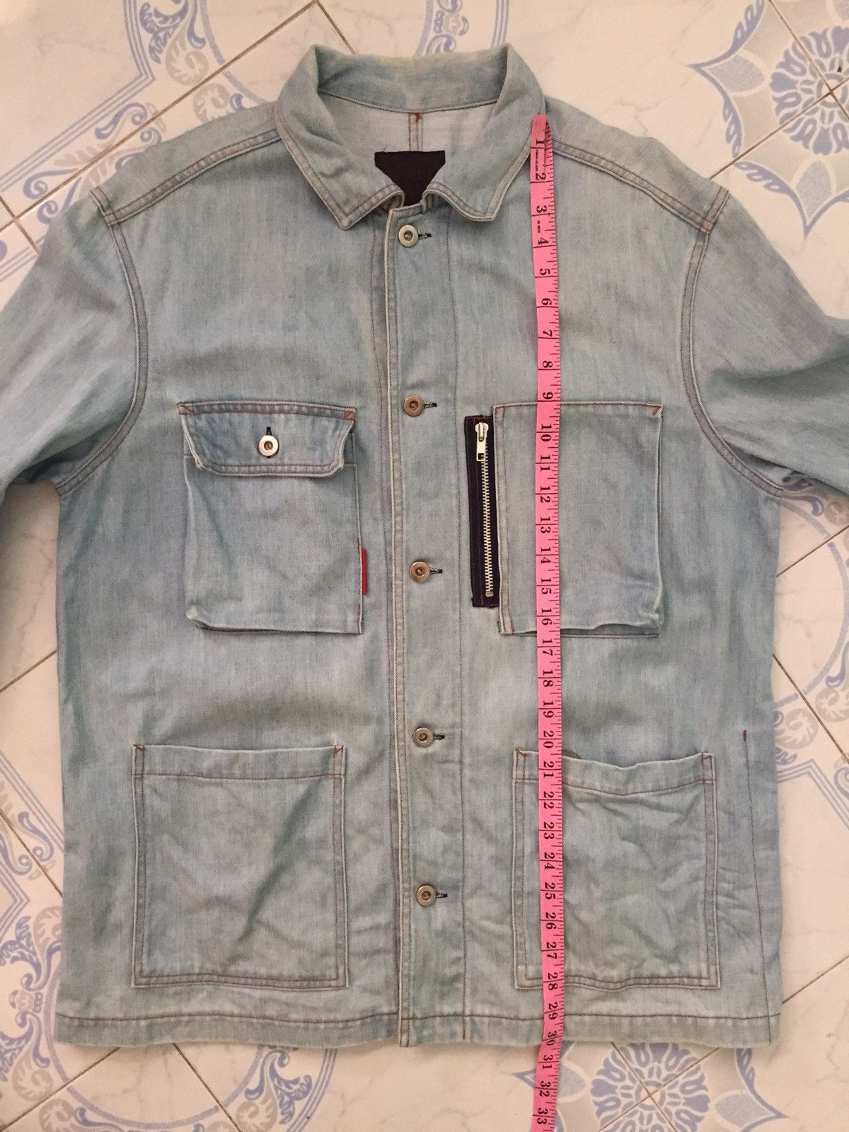 Japanese Brand Takeo Kikuchi 4 Pockets Denim Jacket Size US L / EU 52-54 / 3 - 19 Thumbnail
