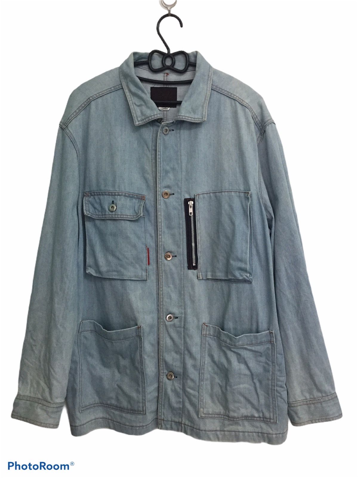 Japanese Brand Takeo Kikuchi 4 Pockets Denim Jacket Size US L / EU 52-54 / 3 - 1 Thumbnail