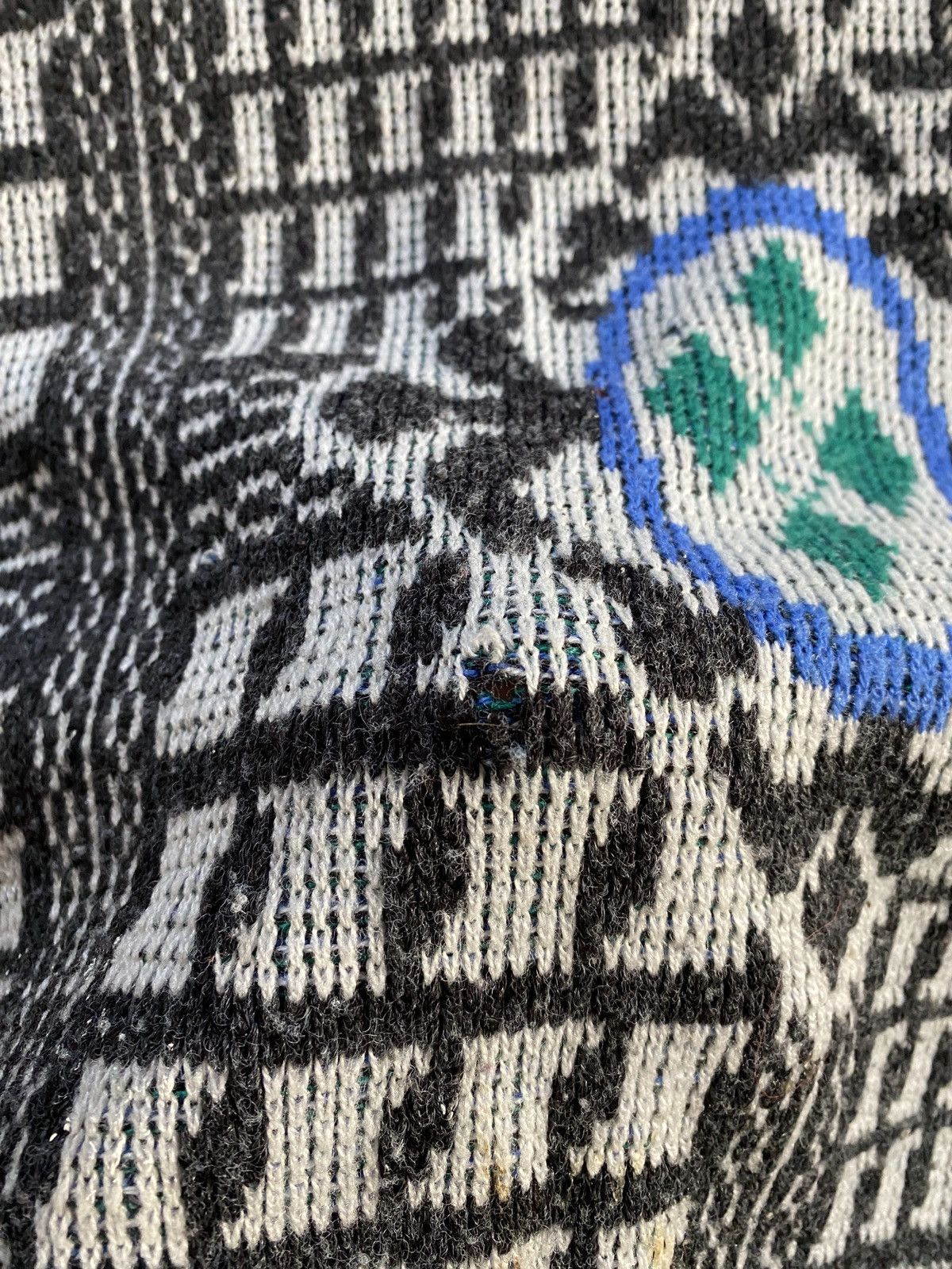 Vintage Vintage 80’s Voyager Abstract Knit Sweater Size US XS / EU 42 / 0 - 8 Thumbnail
