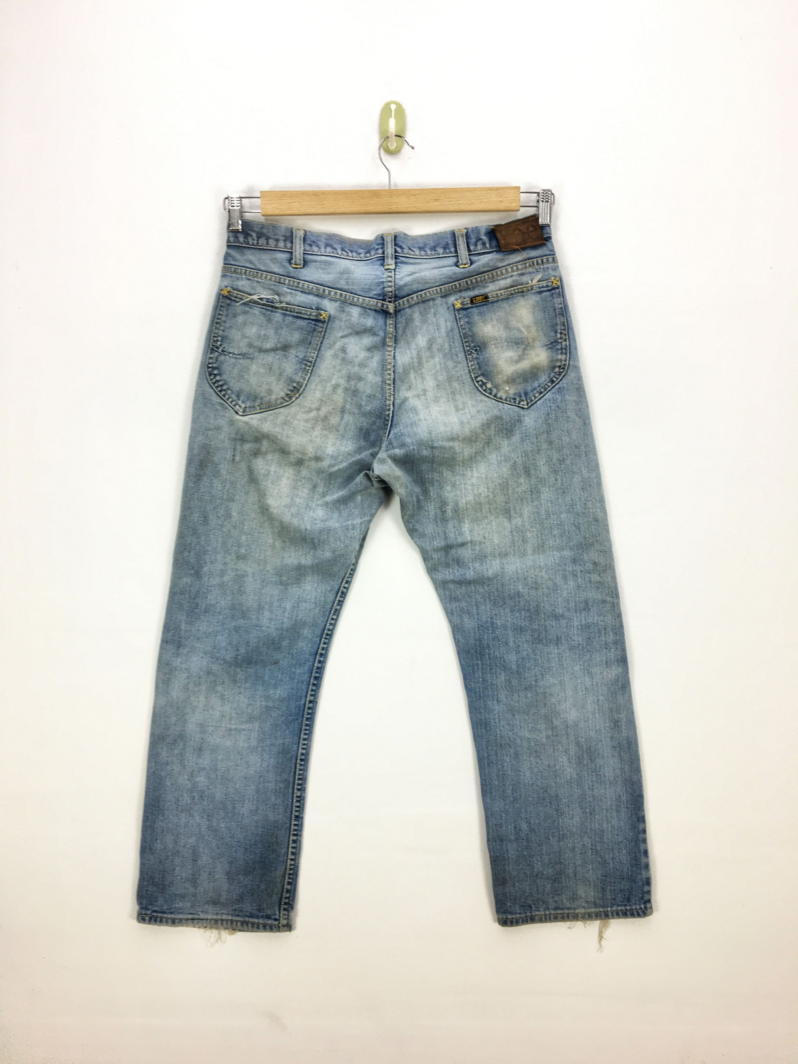 Lee Vintage Dirty Rusty Lee Riders Denim Mud Wash Lee Jeans Size US 34 / EU 50 - 2 Thumbnail