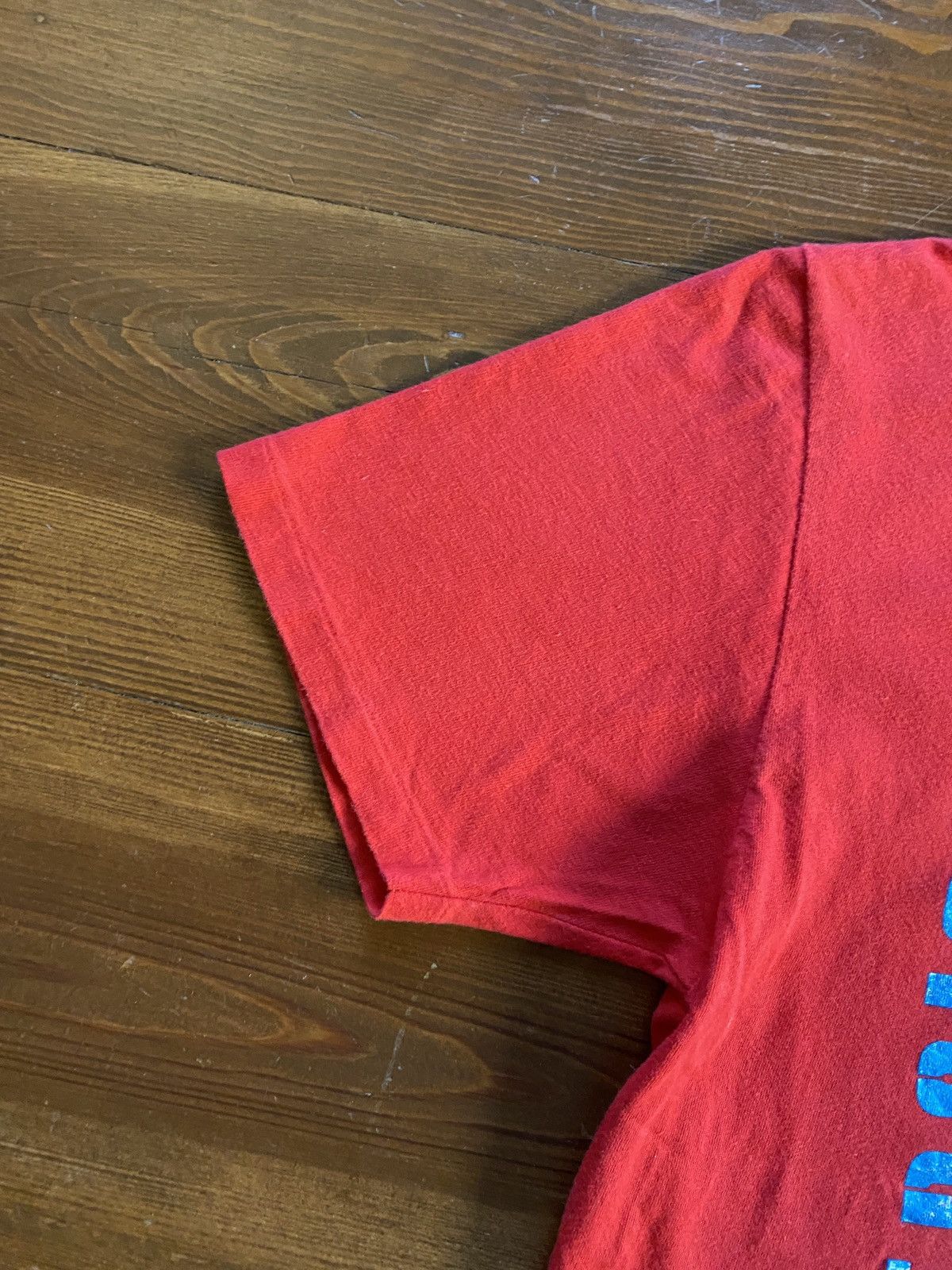Vintage Vintage 80’s Superbuild Exercise Single Stitch Tee Size US L / EU 52-54 / 3 - 3 Thumbnail
