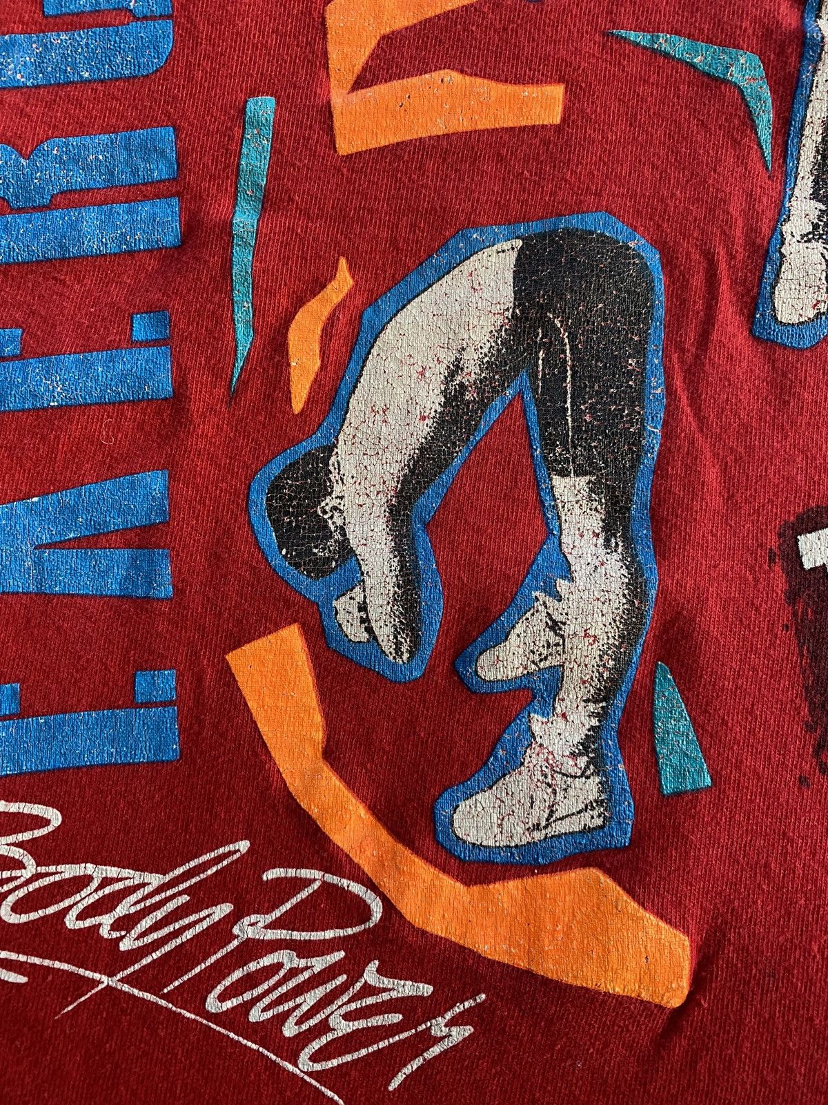 Vintage Vintage 80’s Superbuild Exercise Single Stitch Tee Size US L / EU 52-54 / 3 - 8 Thumbnail