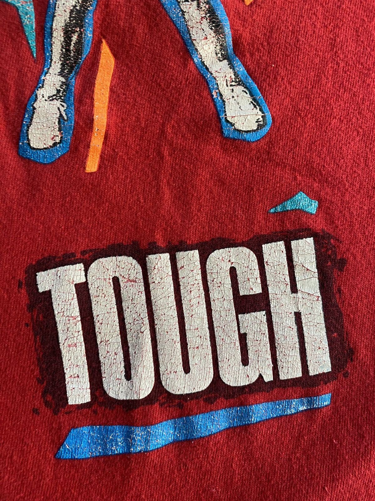 Vintage Vintage 80’s Superbuild Exercise Single Stitch Tee Size US L / EU 52-54 / 3 - 7 Thumbnail