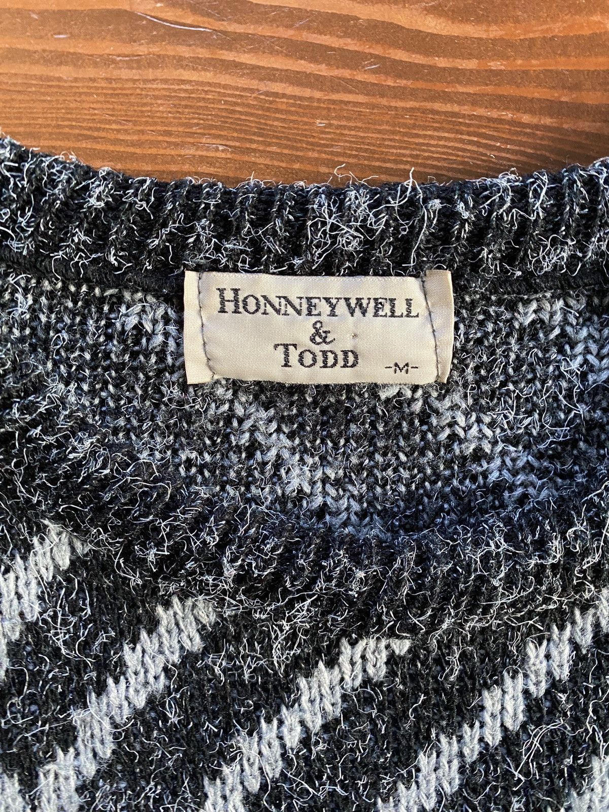 Vintage Vintage 80’s Honeywell & Todd Mohair Style Knit Sweater Size US M / EU 48-50 / 2 - 4 Thumbnail