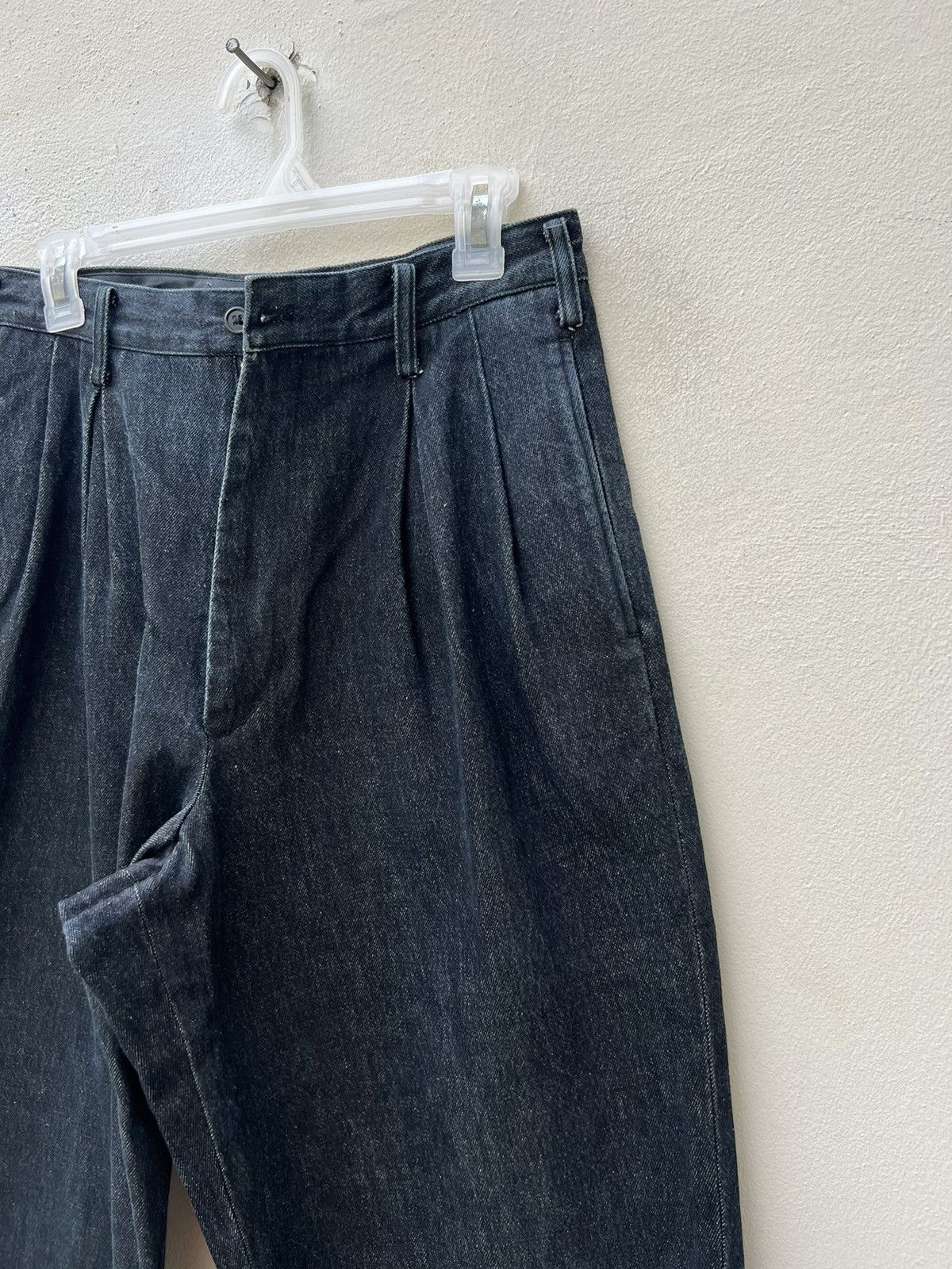 Yohji Yamamoto Vintage Yohji Yamamoto L.Q. Y's for Men Baggy Denim Trouser Size US 30 / EU 46 - 11 Thumbnail