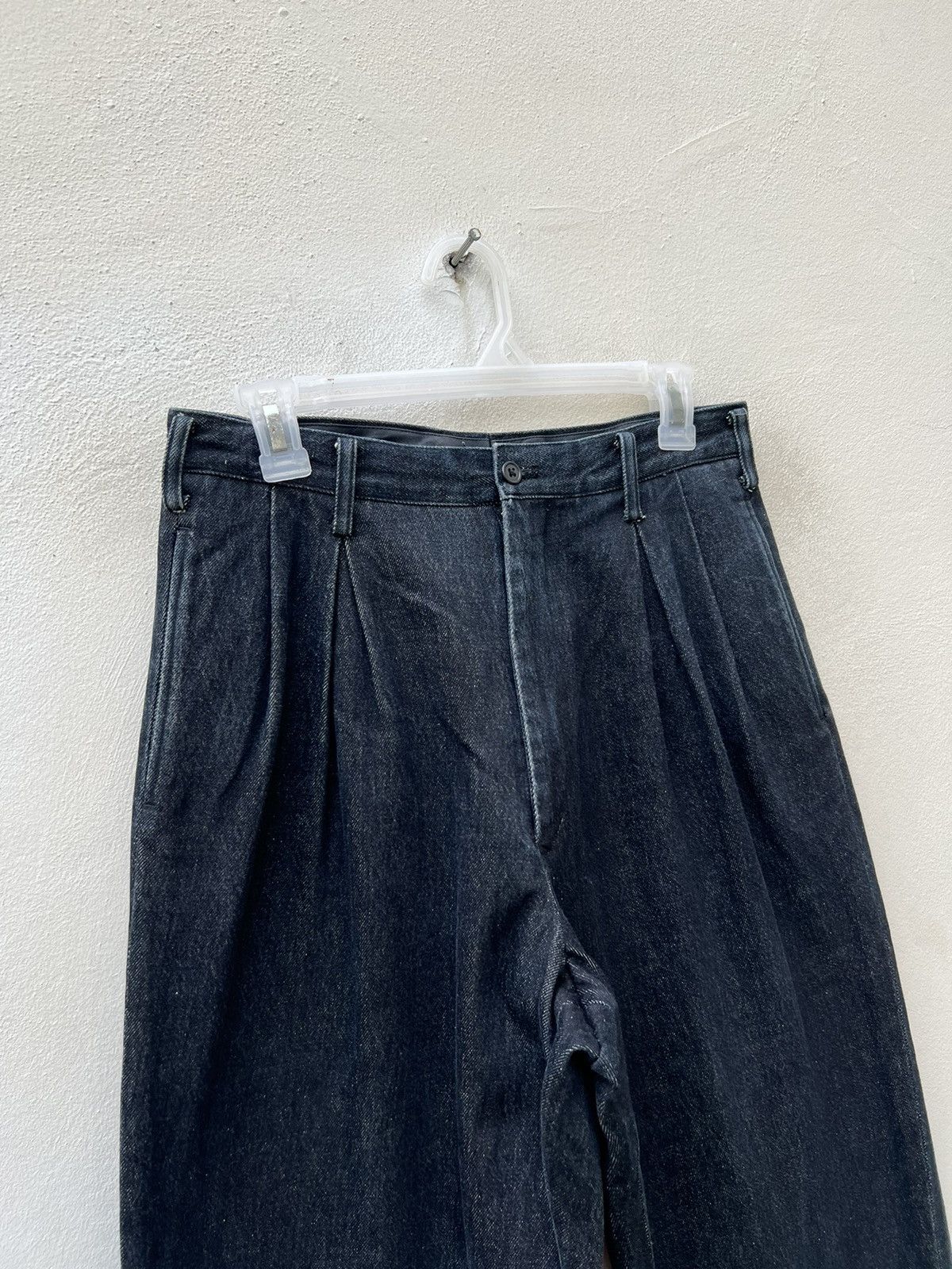 Yohji Yamamoto Vintage Yohji Yamamoto L.Q. Y's for Men Baggy Denim Trouser Size US 30 / EU 46 - 7 Thumbnail