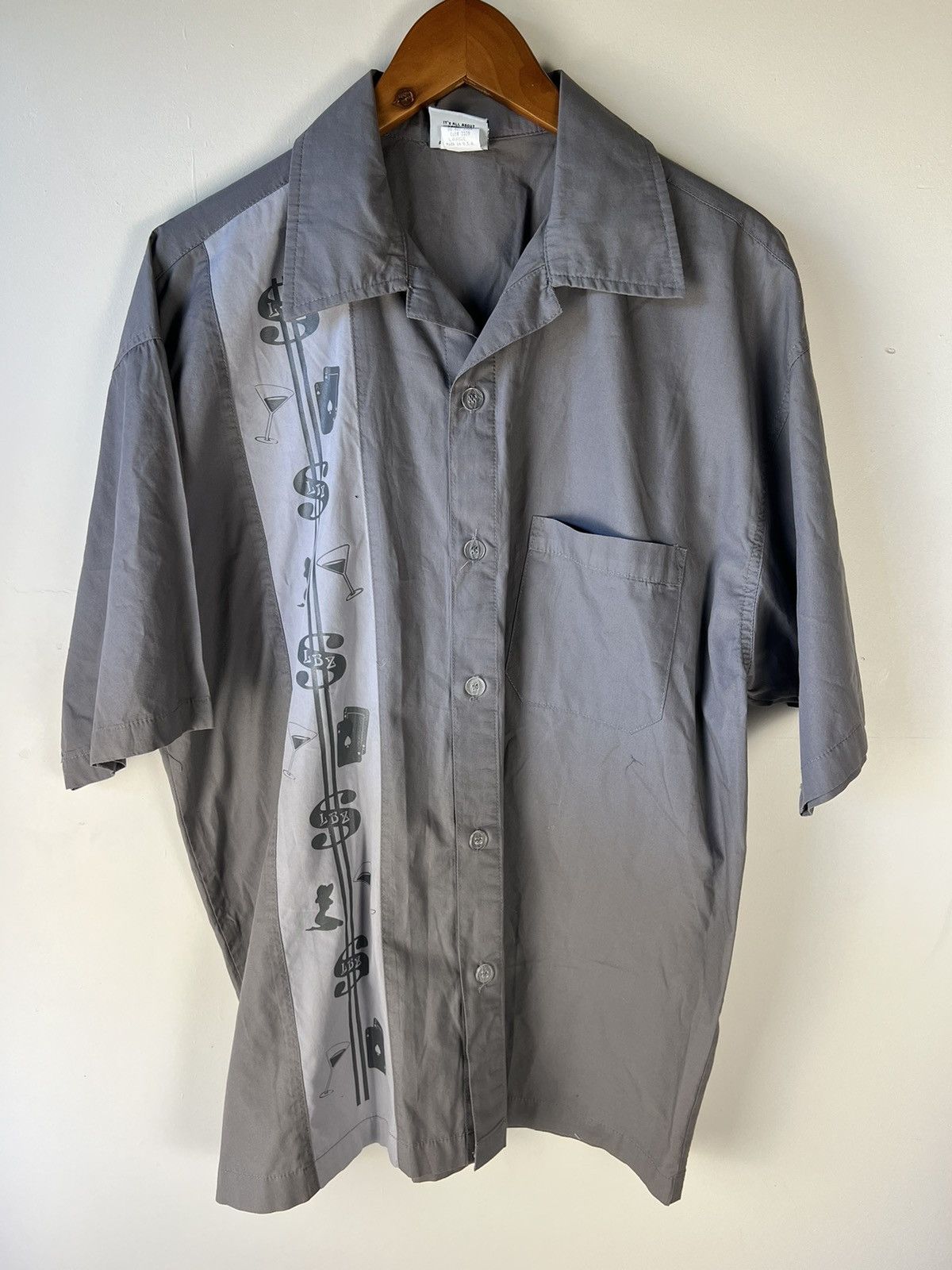 Vintage Vintage LBZ Button Up Shirt Size US L / EU 52-54 / 3 - 1 Thumbnail