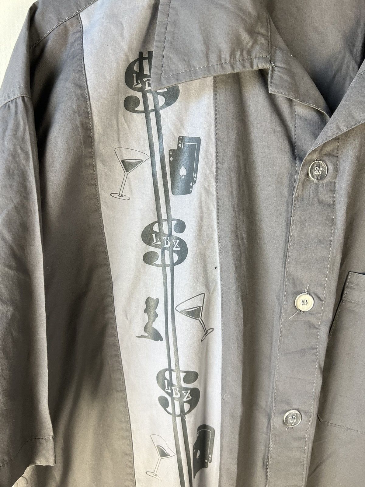 Vintage Vintage LBZ Button Up Shirt Size US L / EU 52-54 / 3 - 3 Thumbnail