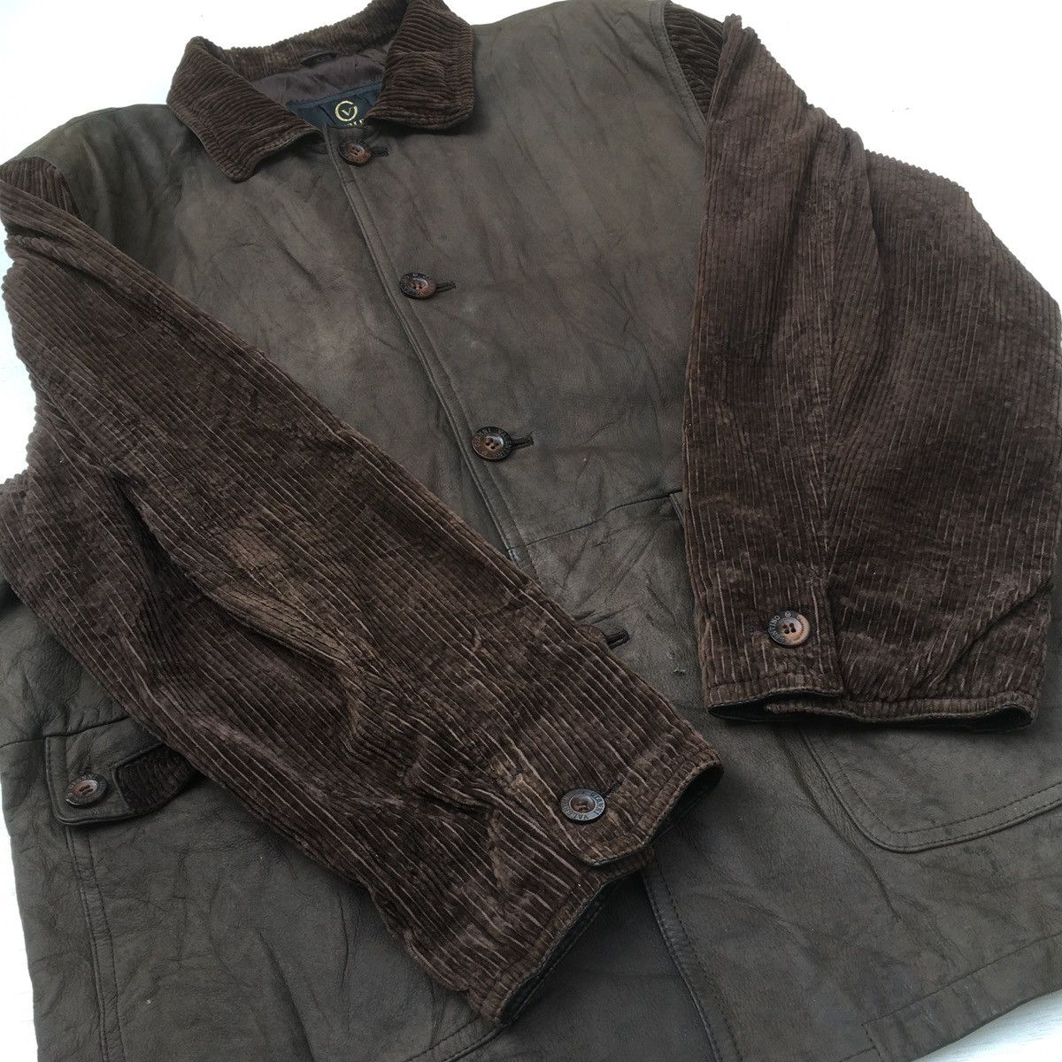 Vintage Vintage Gianni Valentino Leather Jacket Size US L / EU 52-54 / 3 - 14 Thumbnail