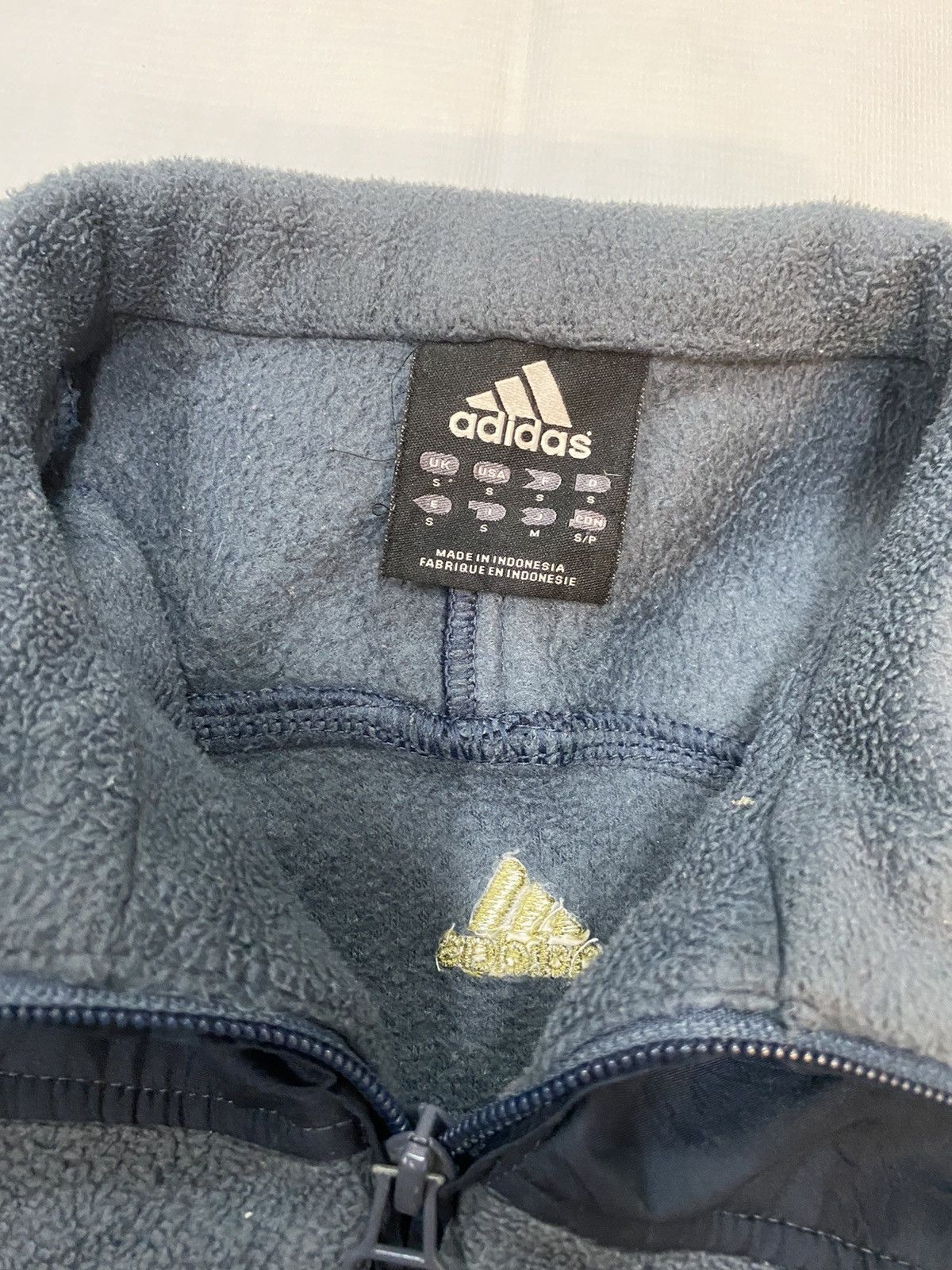 Adidas Adidas Fleece Zipper Jacket Size US S / EU 44-46 / 1 - 4 Thumbnail