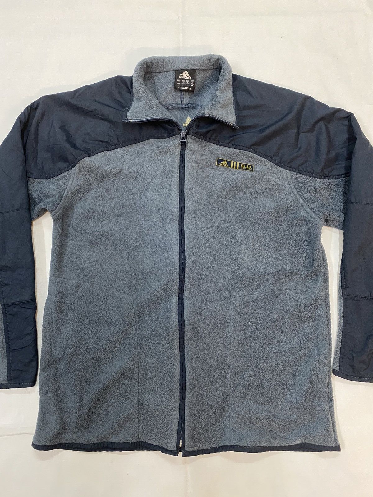 Adidas Adidas Fleece Zipper Jacket Size US S / EU 44-46 / 1 - 2 Thumbnail