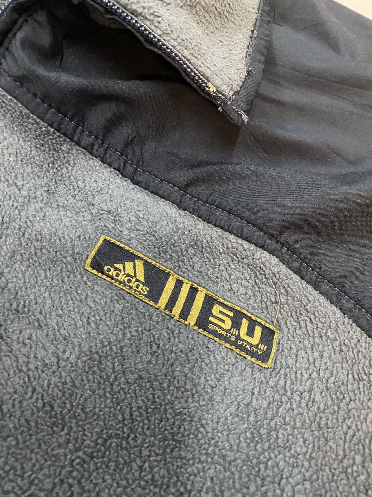 Adidas Adidas Fleece Zipper Jacket Size US S / EU 44-46 / 1 - 3 Thumbnail